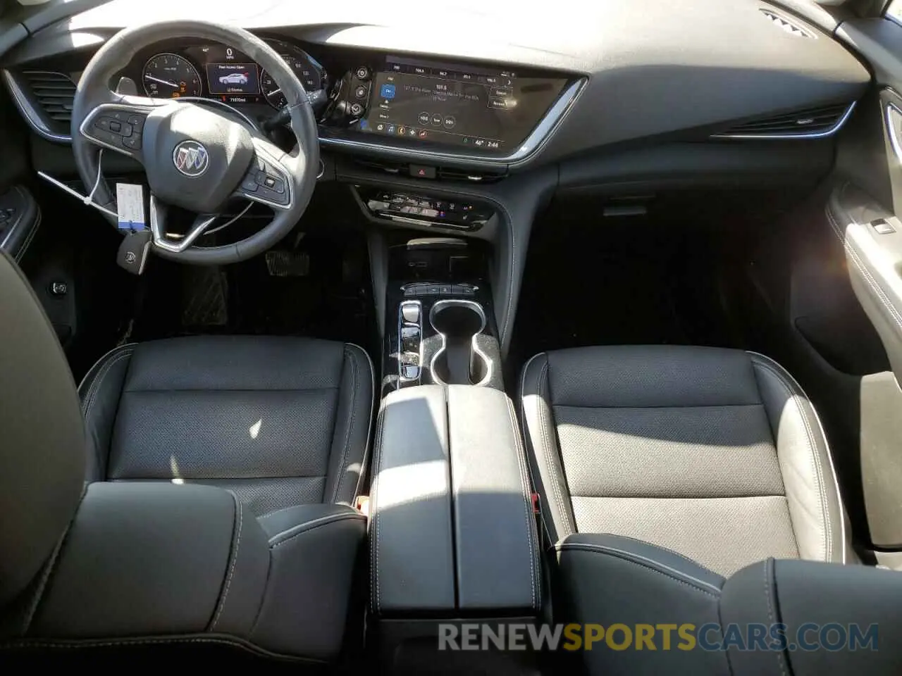 8 fotografías del automóvil dañado LRBFZNR40MD085275 BUICK ENVISION 2021