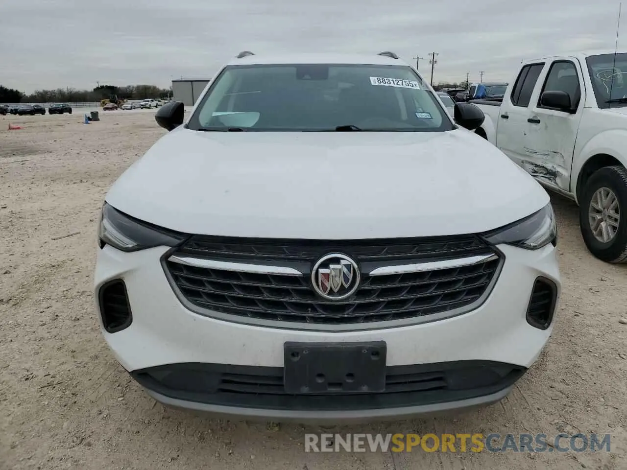 5 fotografías del automóvil dañado LRBFZNR40MD091061 BUICK ENVISION 2021
