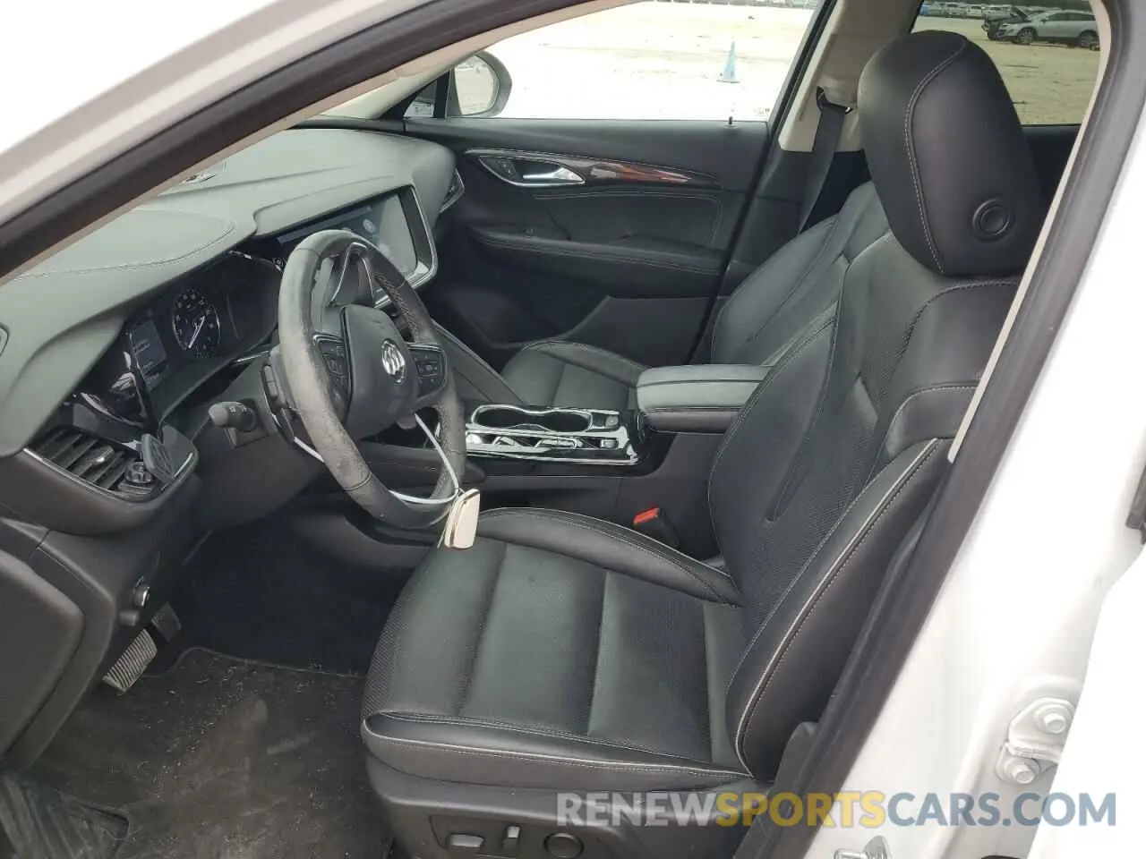 7 fotografías del automóvil dañado LRBFZNR40MD091061 BUICK ENVISION 2021