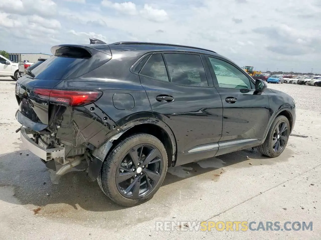 3 fotografías del automóvil dañado LRBFZNR40MD137780 BUICK ENVISION 2021