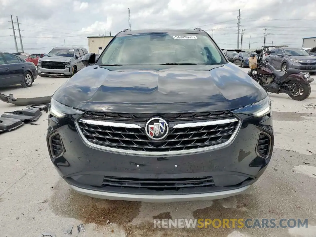 5 fotografías del automóvil dañado LRBFZNR40MD137780 BUICK ENVISION 2021