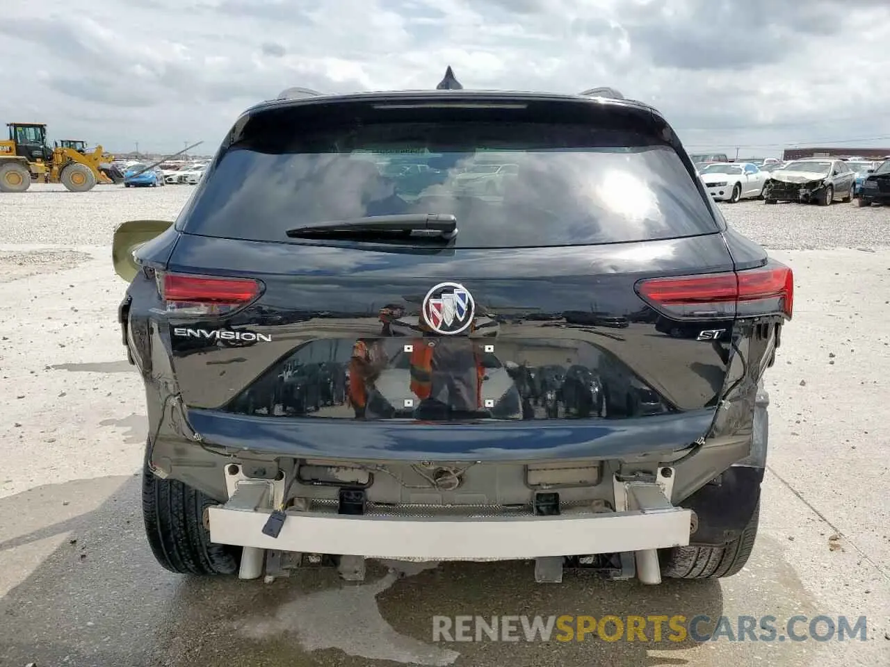 6 fotografías del automóvil dañado LRBFZNR40MD137780 BUICK ENVISION 2021
