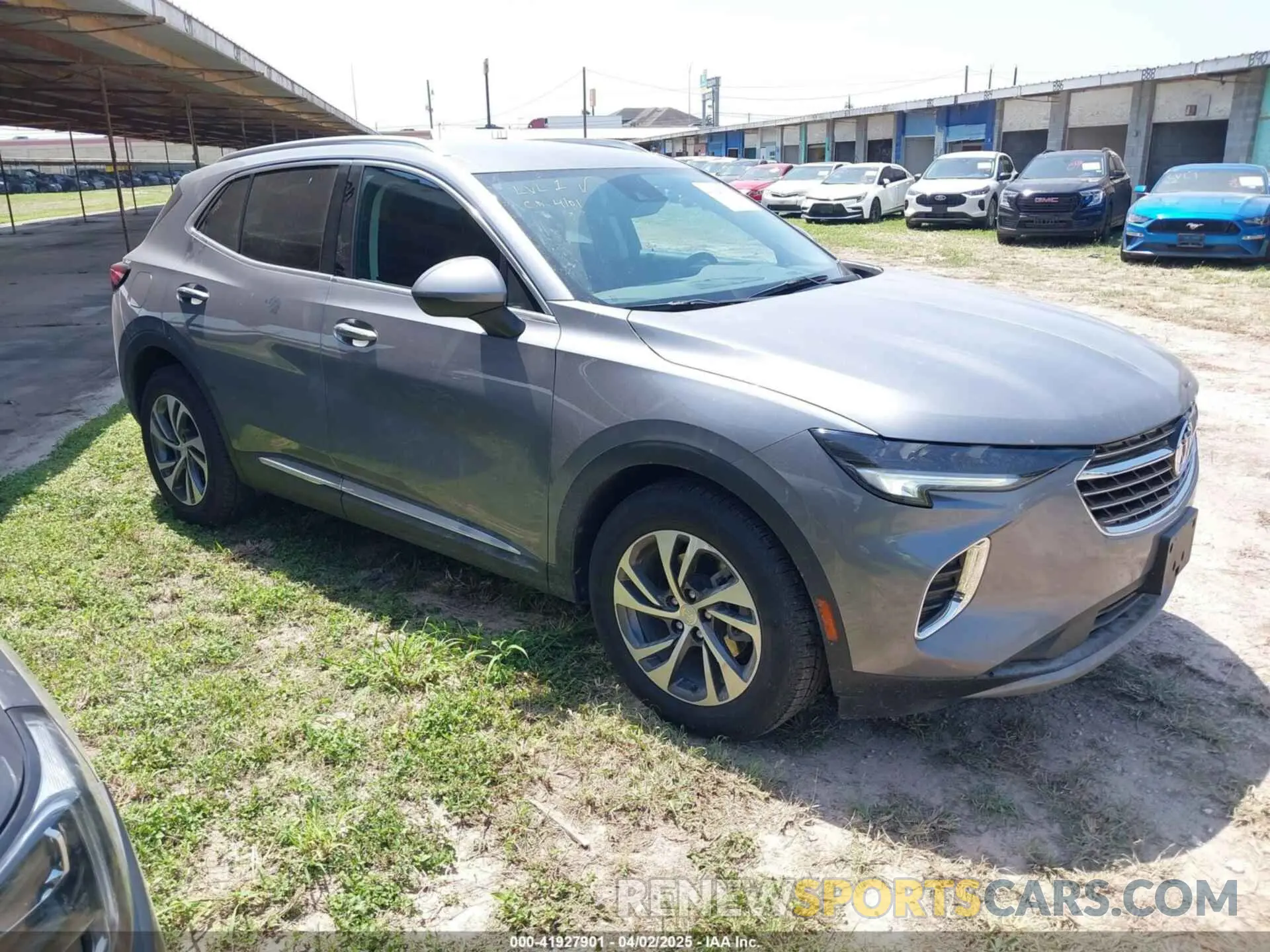 1 fotografías del automóvil dañado LRBFZNR41MD056500 BUICK ENVISION 2021