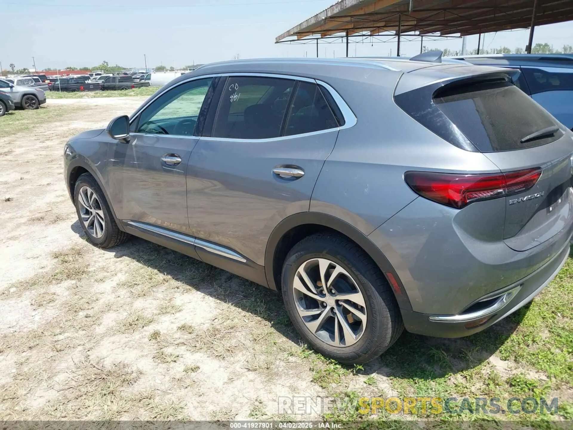 3 fotografías del automóvil dañado LRBFZNR41MD056500 BUICK ENVISION 2021
