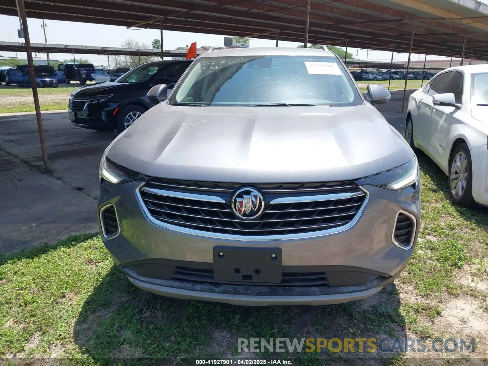6 fotografías del automóvil dañado LRBFZNR41MD056500 BUICK ENVISION 2021