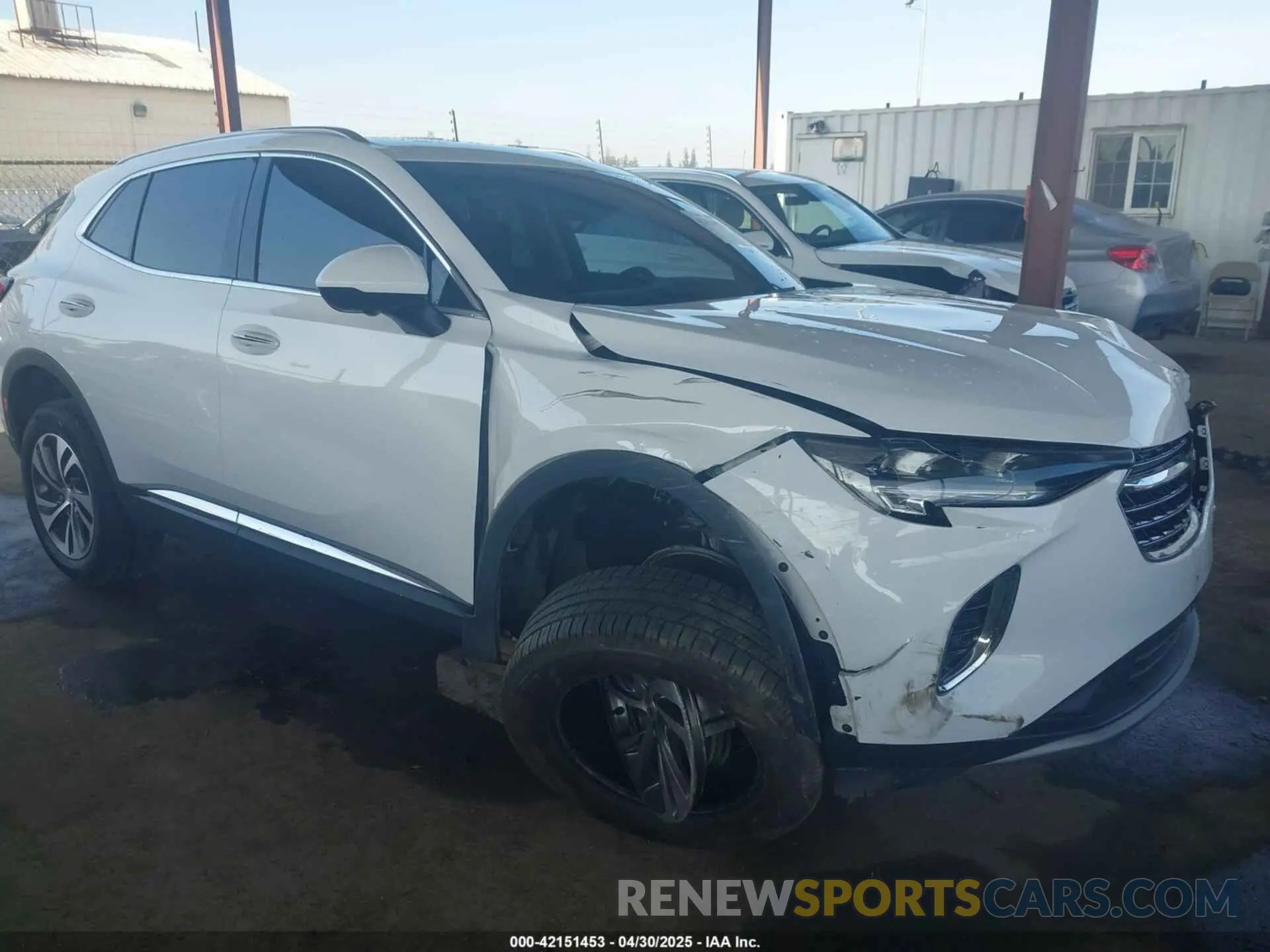 1 fotografías del automóvil dañado LRBFZNR41MD076150 BUICK ENVISION 2021