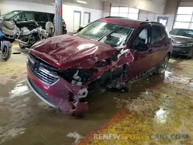 12 fotografías del automóvil dañado LRBFZNR41MD167449 BUICK ENVISION 2021