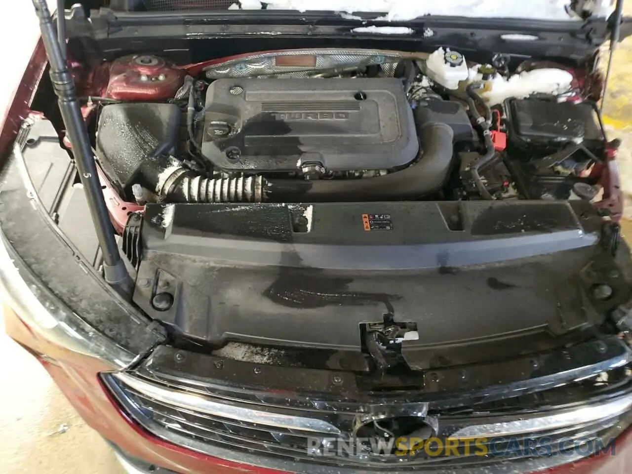 13 fotografías del automóvil dañado LRBFZNR41MD167449 BUICK ENVISION 2021