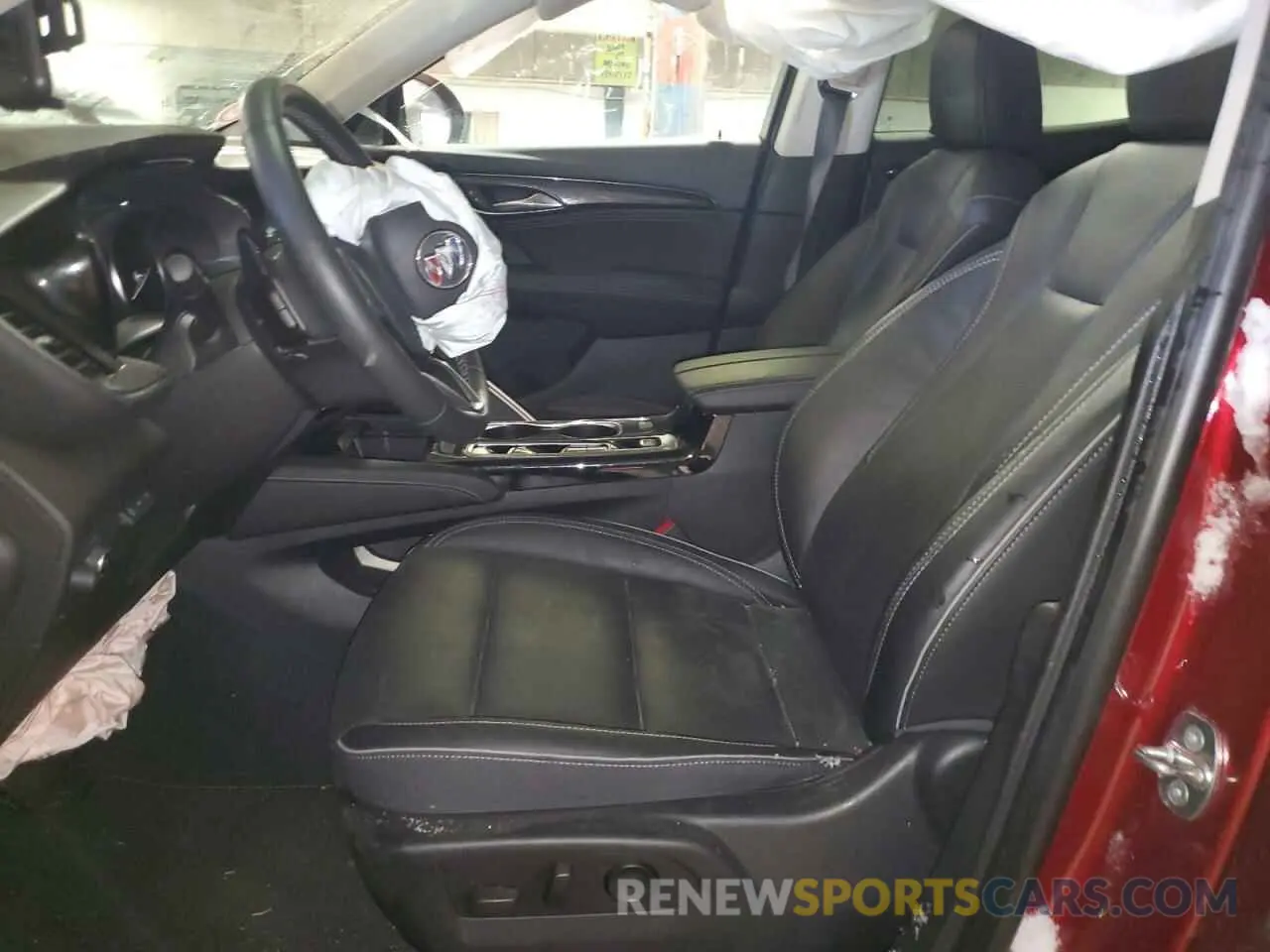 7 fotografías del automóvil dañado LRBFZNR41MD167449 BUICK ENVISION 2021