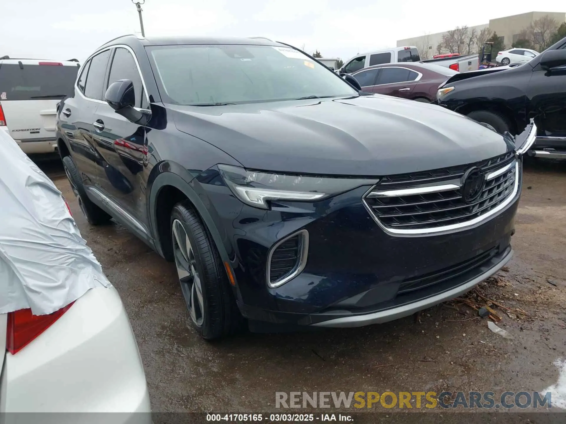 1 fotografías del automóvil dañado LRBFZNR42MD190741 BUICK ENVISION 2021