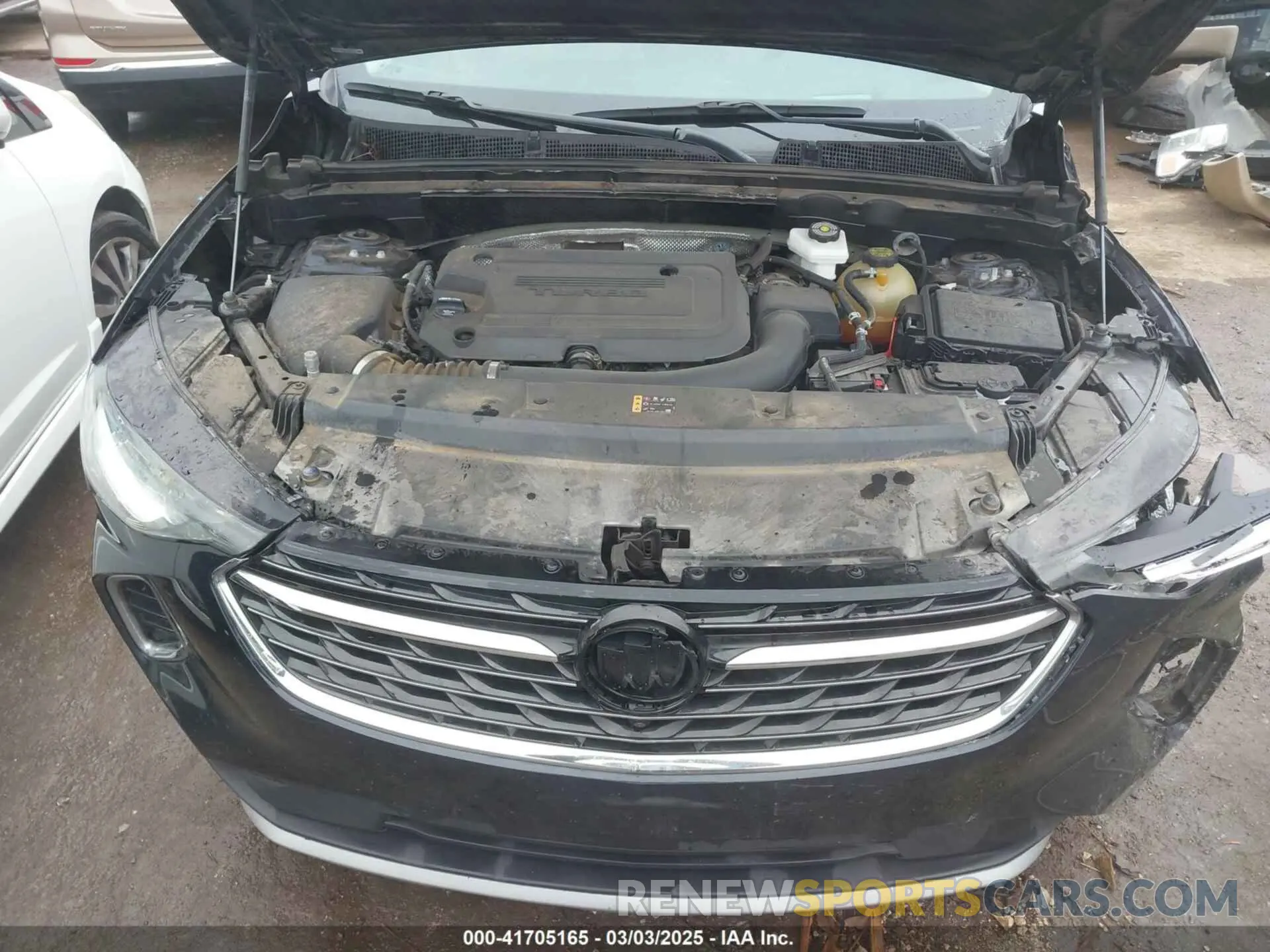 10 fotografías del automóvil dañado LRBFZNR42MD190741 BUICK ENVISION 2021