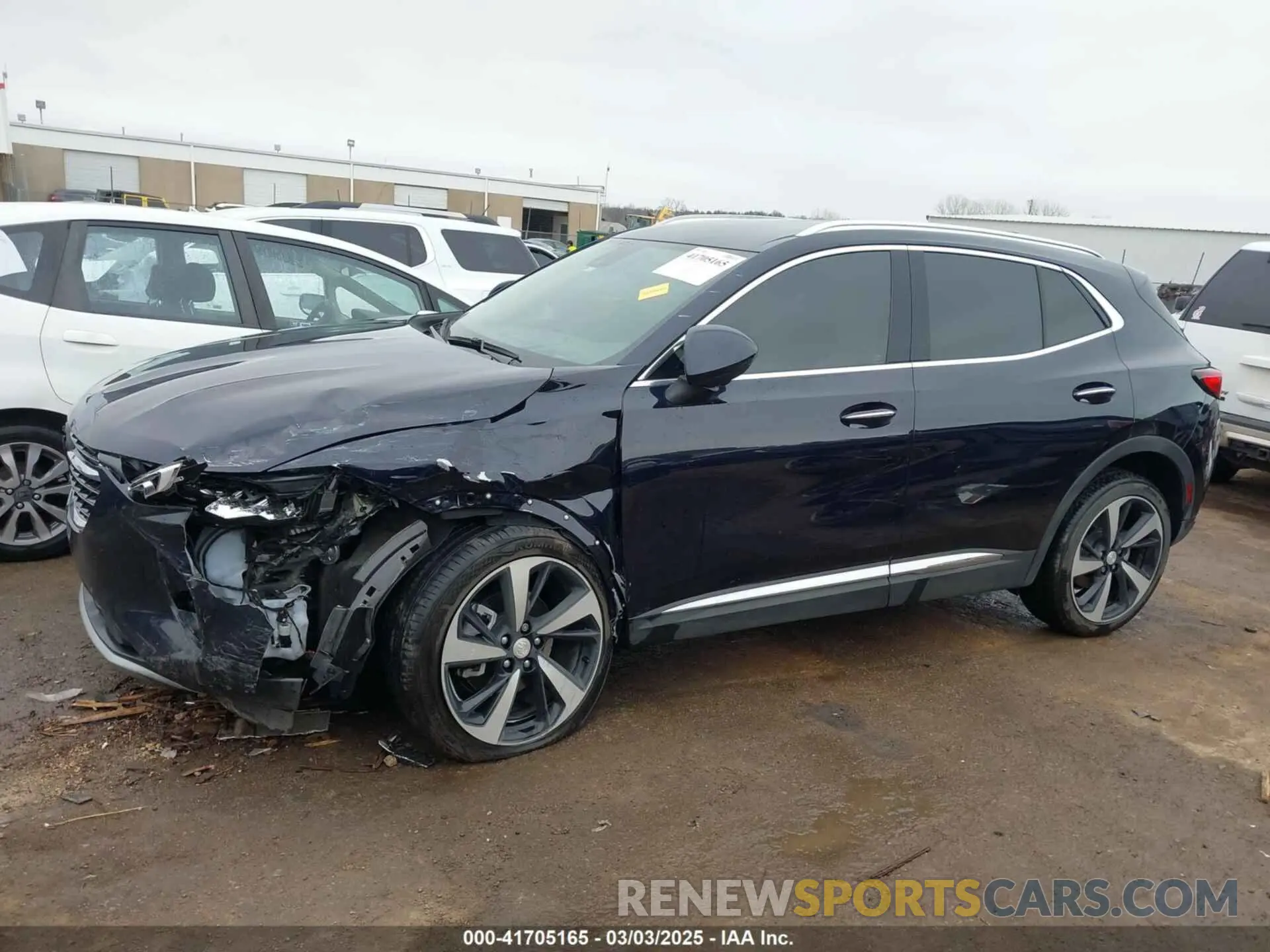 15 fotografías del automóvil dañado LRBFZNR42MD190741 BUICK ENVISION 2021