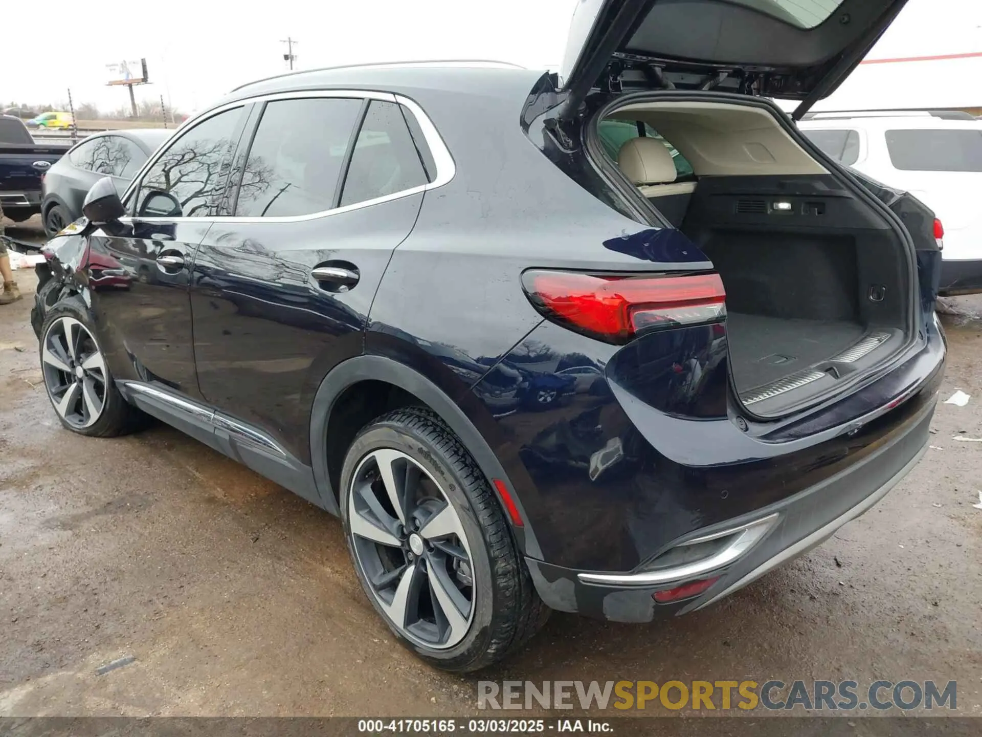 3 fotografías del automóvil dañado LRBFZNR42MD190741 BUICK ENVISION 2021