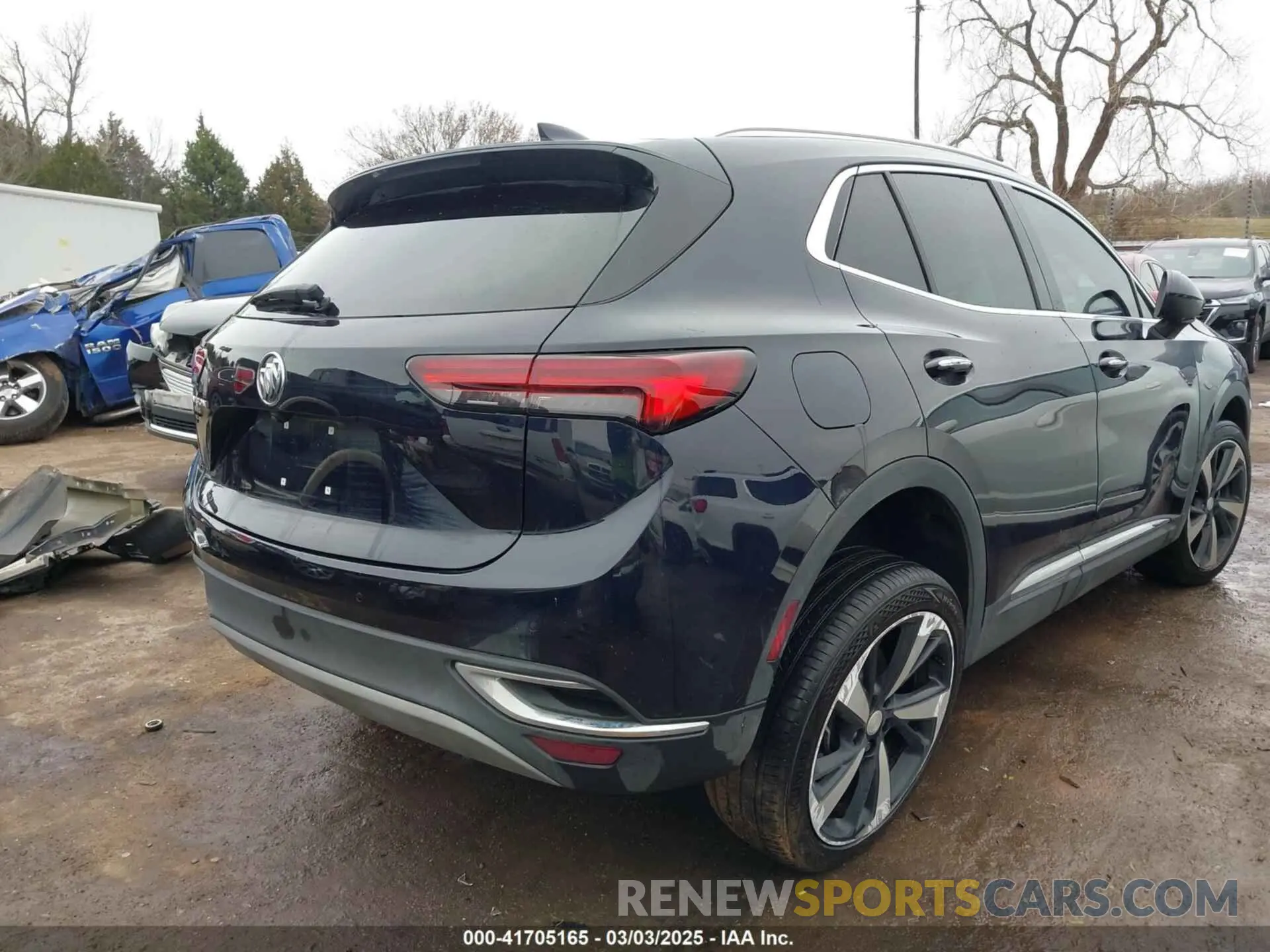 4 fotografías del automóvil dañado LRBFZNR42MD190741 BUICK ENVISION 2021