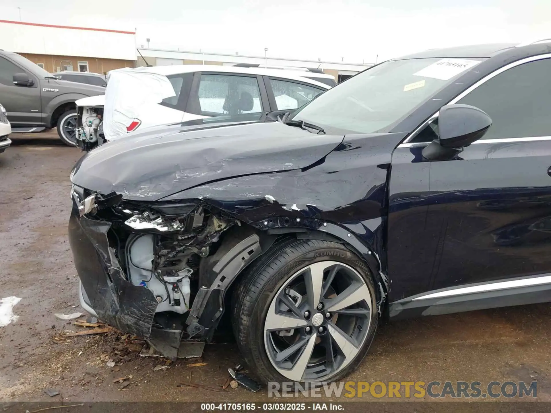6 fotografías del automóvil dañado LRBFZNR42MD190741 BUICK ENVISION 2021
