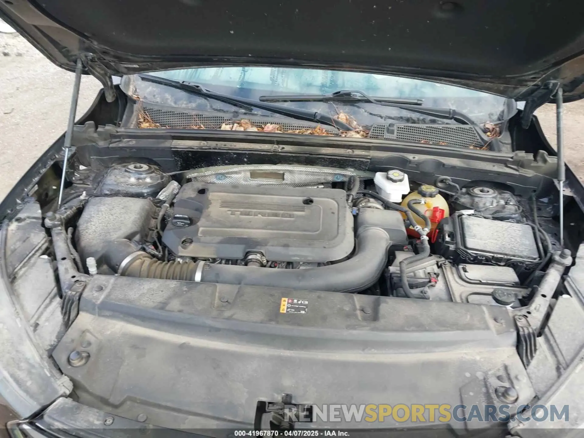10 fotografías del automóvil dañado LRBFZNR43MD085335 BUICK ENVISION 2021