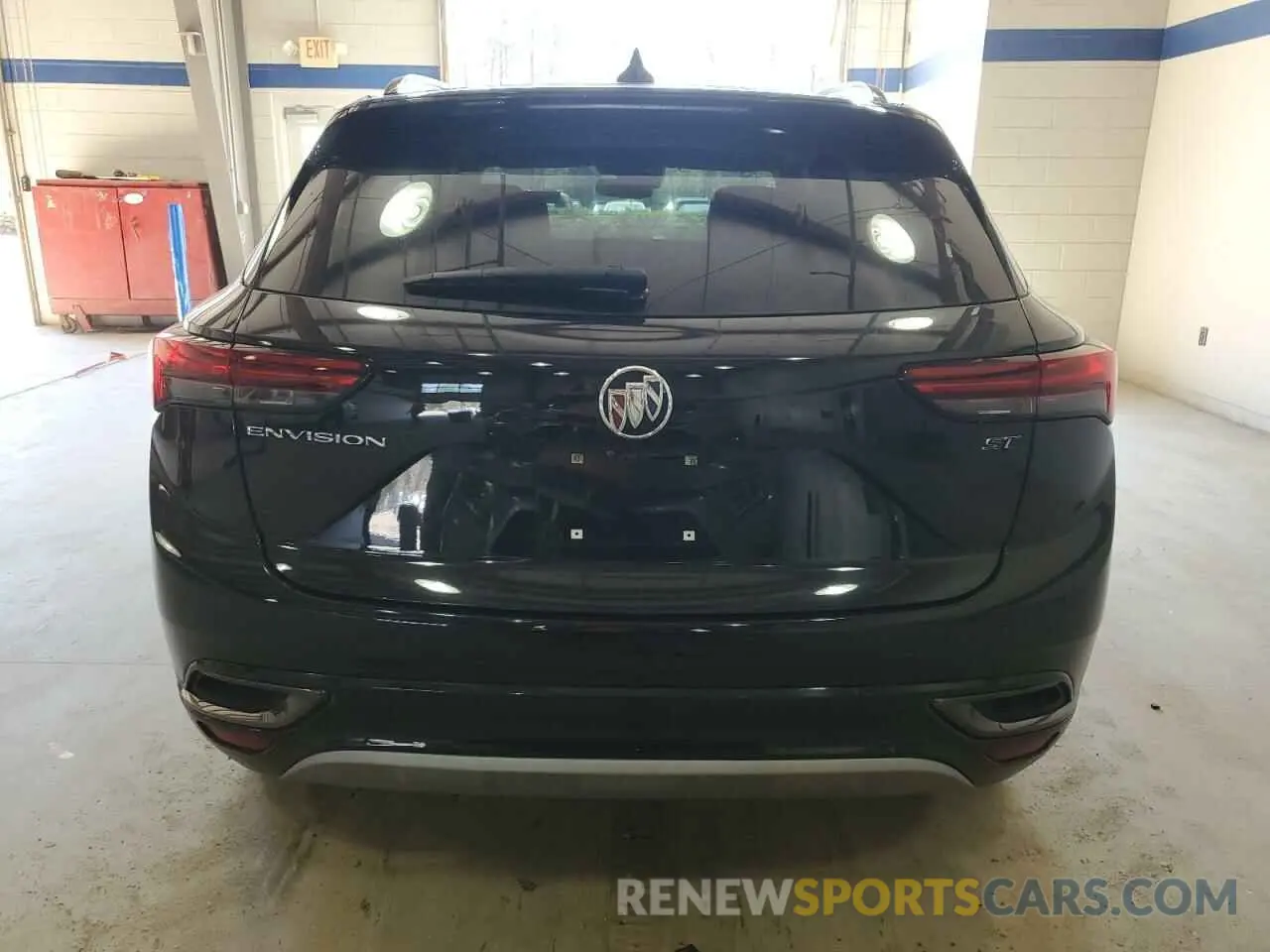 6 fotografías del automóvil dañado LRBFZNR43MD140141 BUICK ENVISION 2021