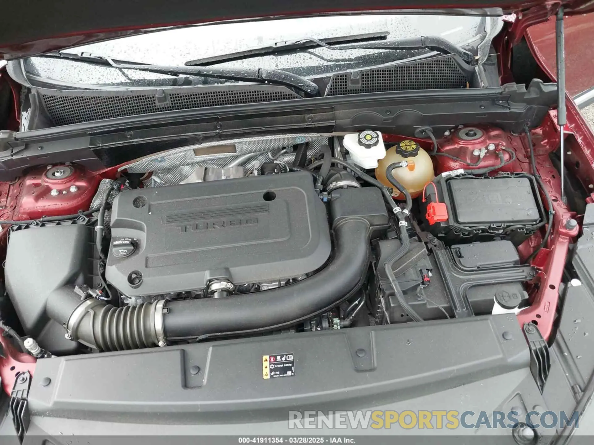 10 fotografías del automóvil dañado LRBFZNR44MD041828 BUICK ENVISION 2021