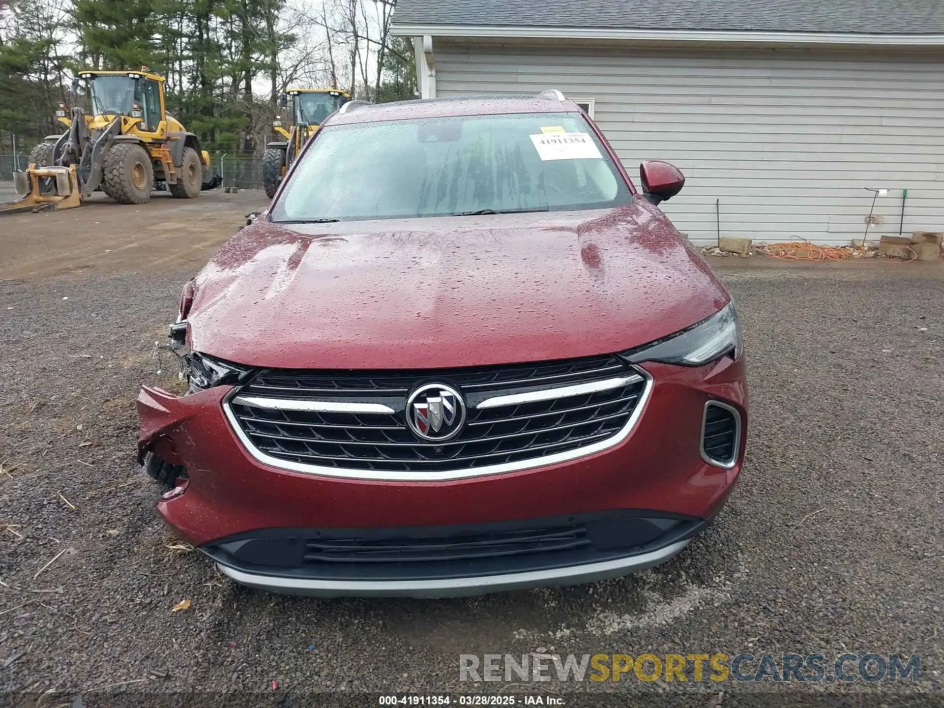 13 fotografías del automóvil dañado LRBFZNR44MD041828 BUICK ENVISION 2021