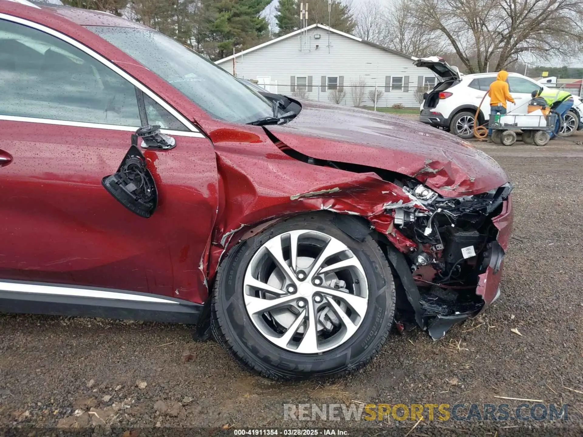 18 fotografías del automóvil dañado LRBFZNR44MD041828 BUICK ENVISION 2021