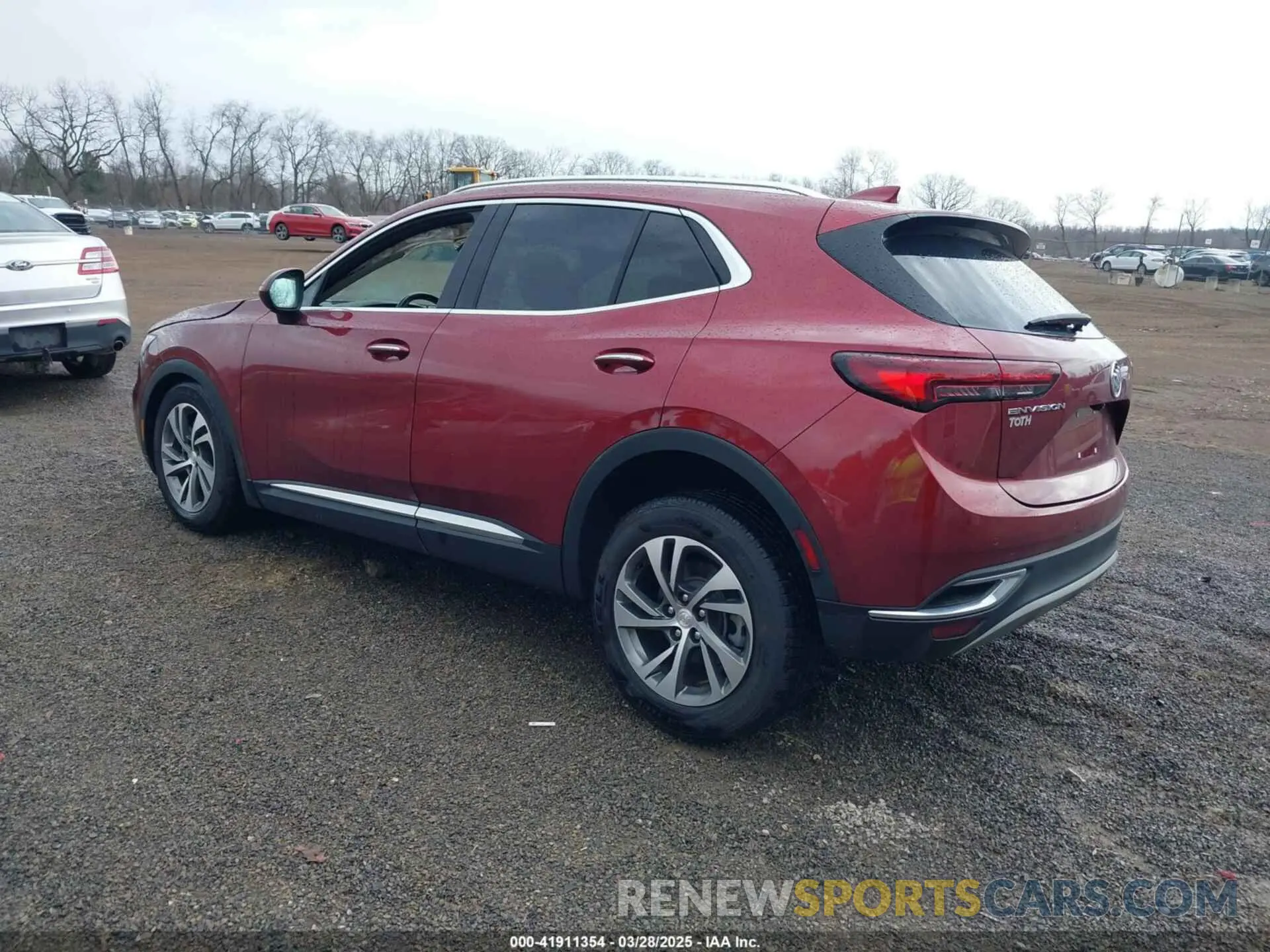 3 fotografías del automóvil dañado LRBFZNR44MD041828 BUICK ENVISION 2021
