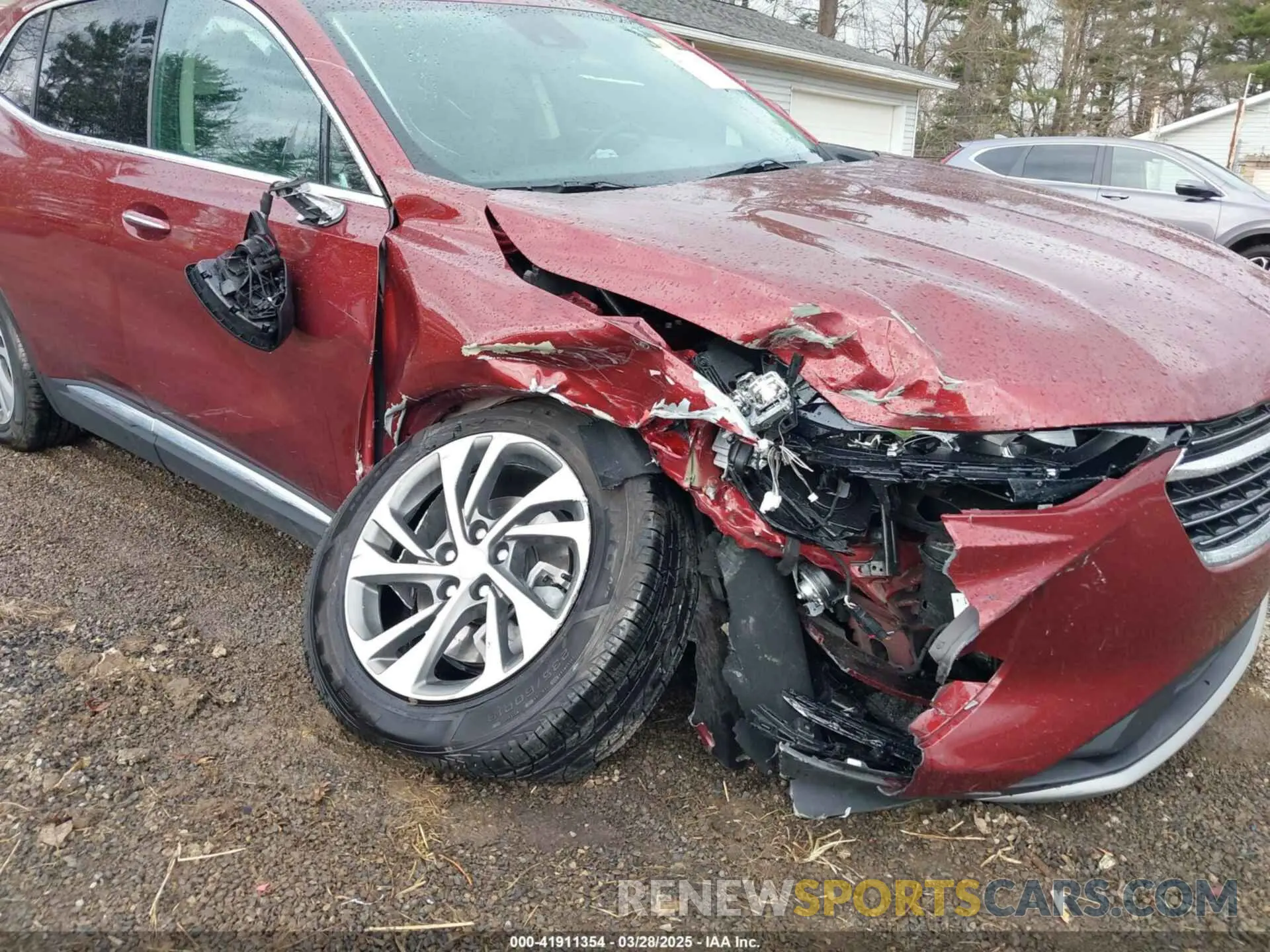6 fotografías del automóvil dañado LRBFZNR44MD041828 BUICK ENVISION 2021