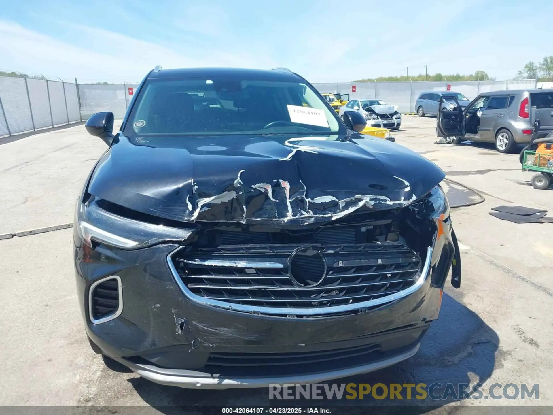 6 fotografías del automóvil dañado LRBFZNR45MD087197 BUICK ENVISION 2021