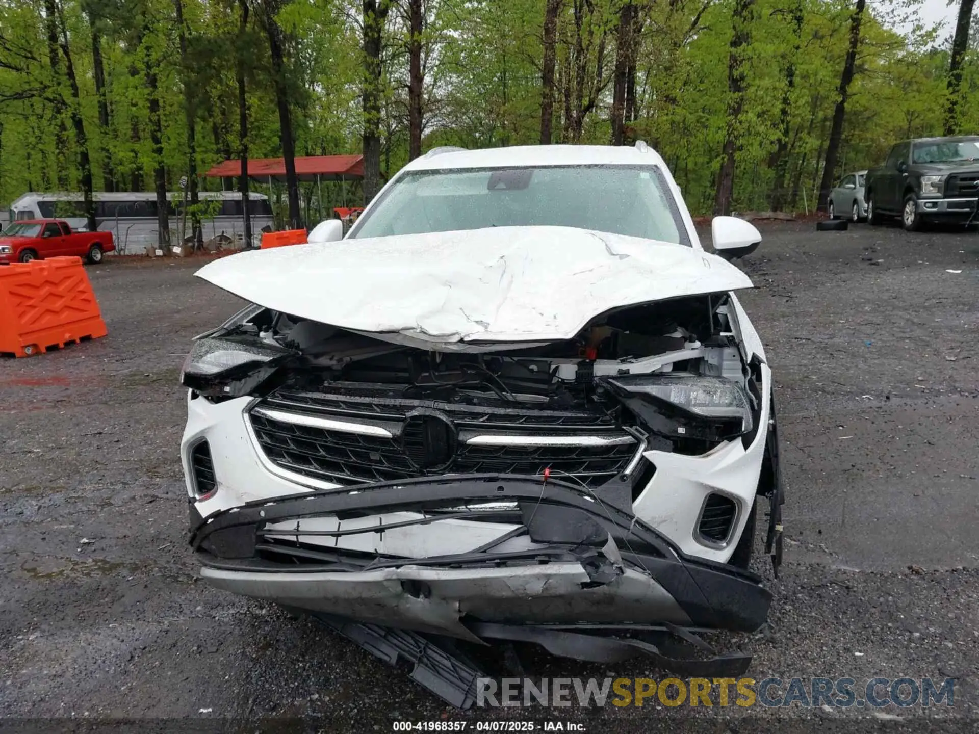 11 fotografías del automóvil dañado LRBFZNR45MD105813 BUICK ENVISION 2021