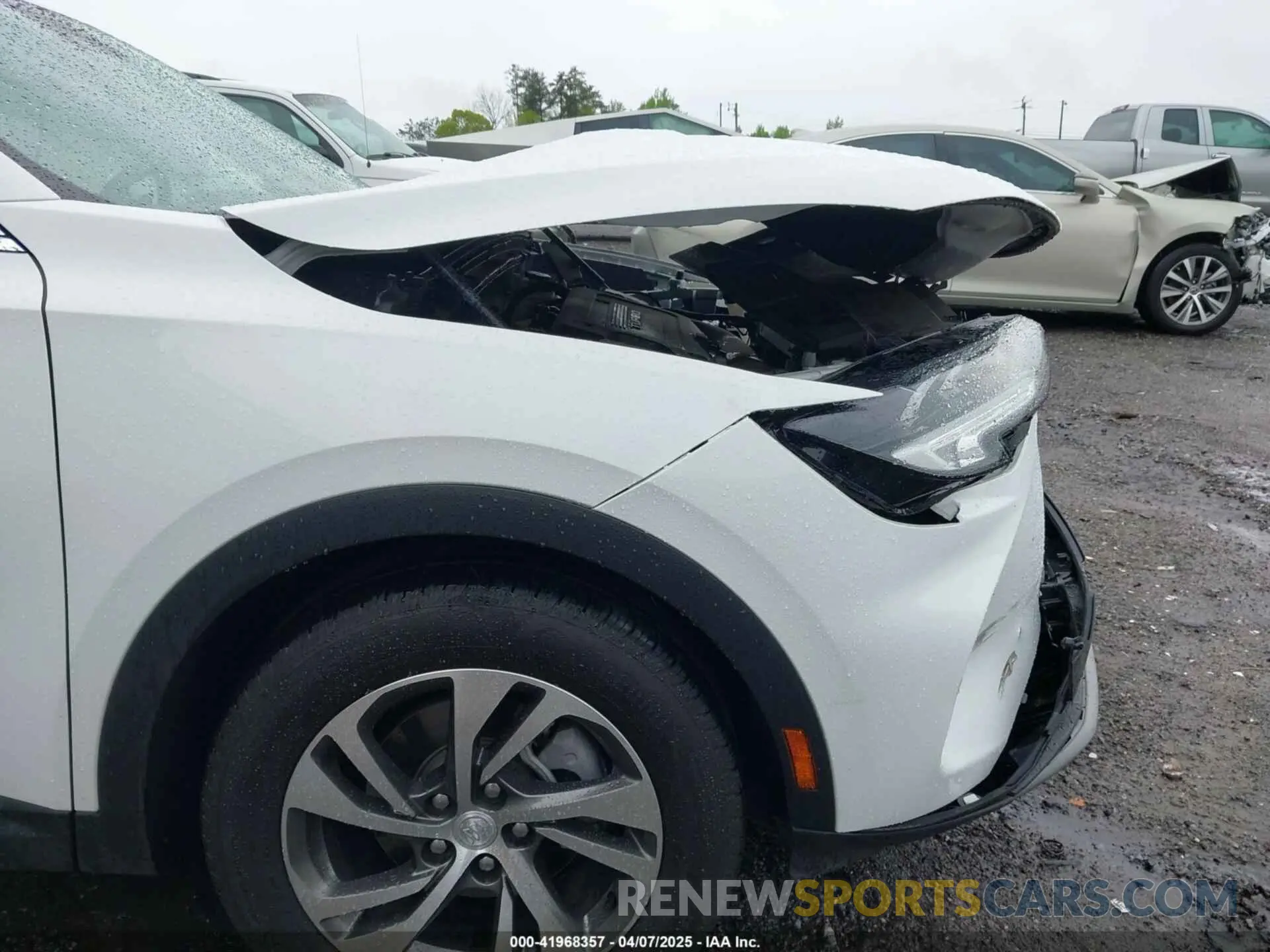 17 fotografías del automóvil dañado LRBFZNR45MD105813 BUICK ENVISION 2021