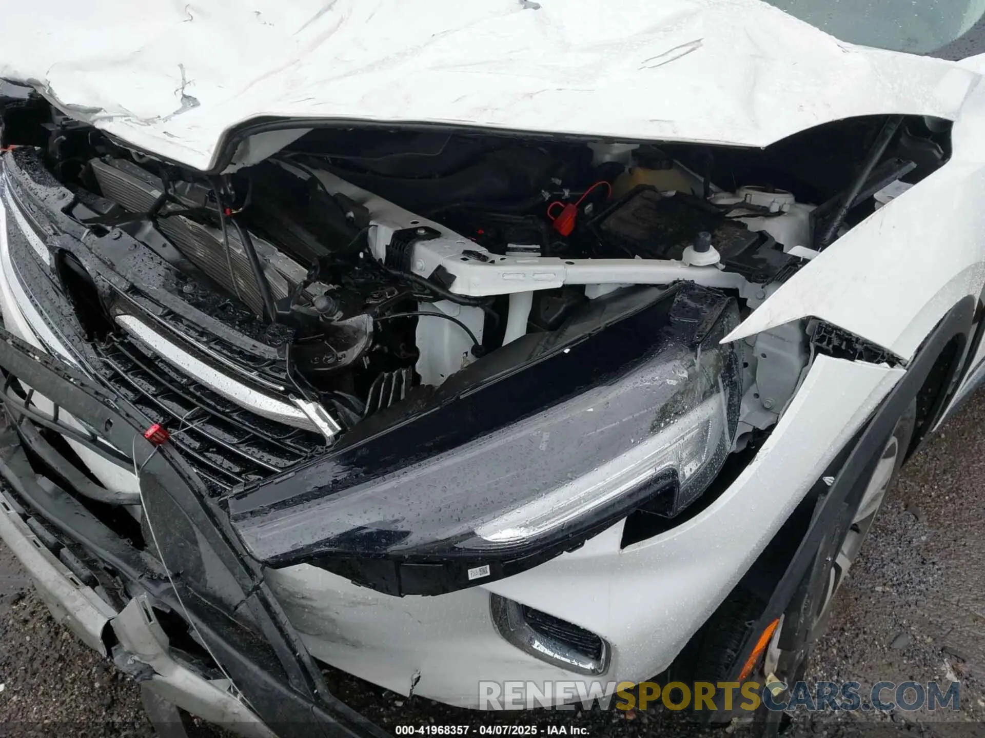 20 fotografías del automóvil dañado LRBFZNR45MD105813 BUICK ENVISION 2021