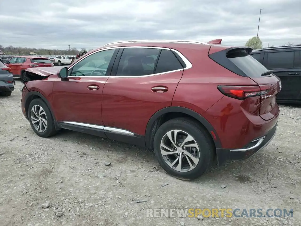 2 fotografías del automóvil dañado LRBFZNR46MD077570 BUICK ENVISION 2021