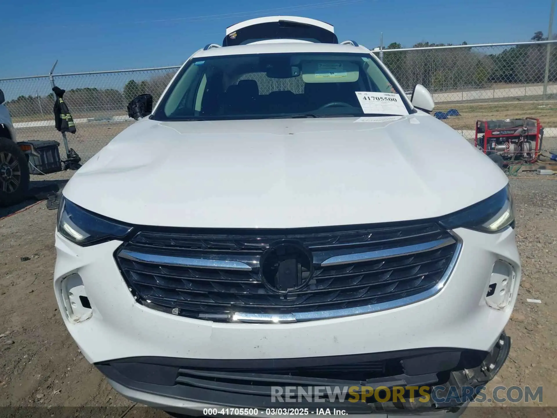 13 fotografías del automóvil dañado LRBFZNR47MD075679 BUICK ENVISION 2021