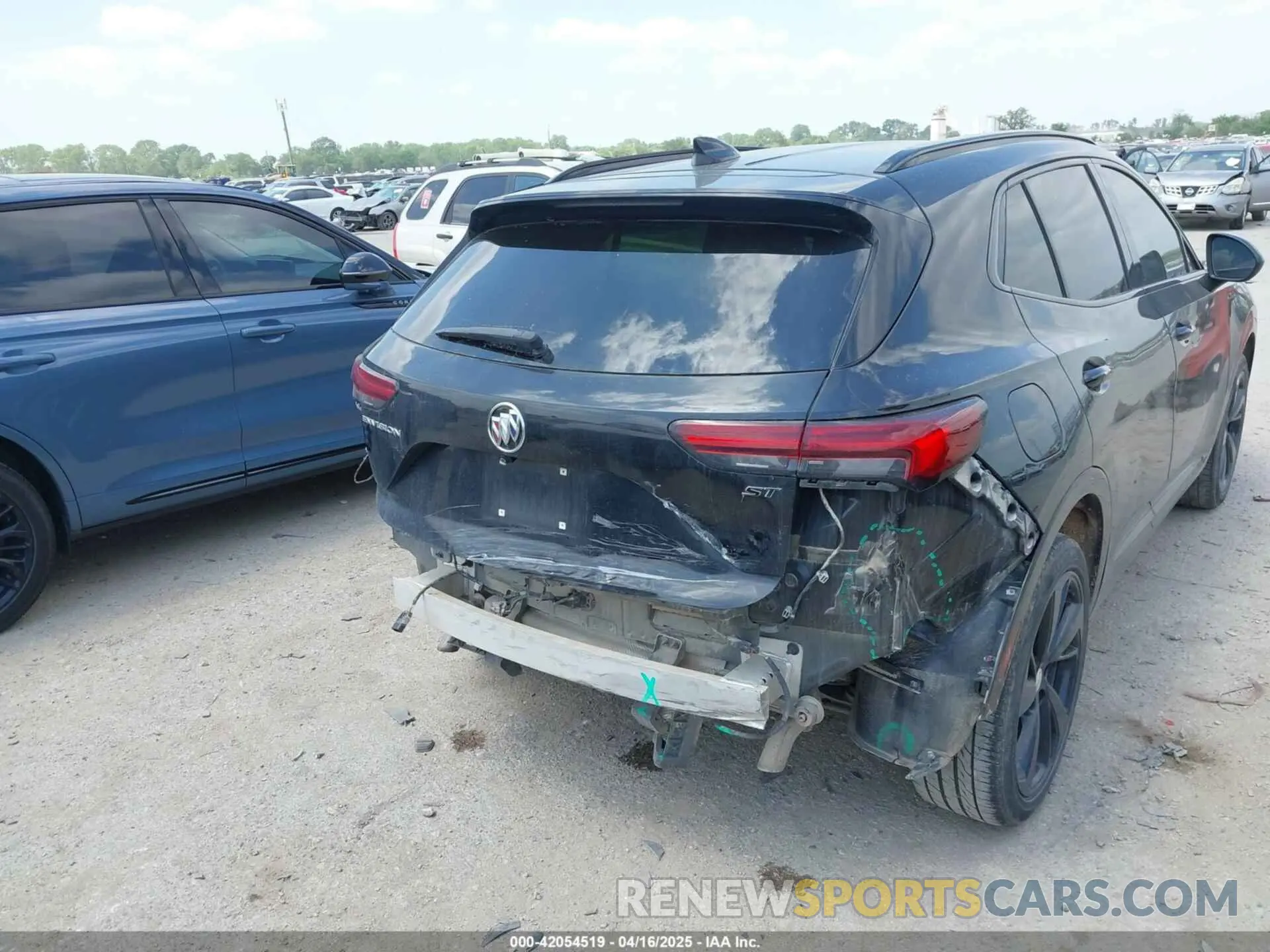6 fotografías del automóvil dañado LRBFZNR49MD087932 BUICK ENVISION 2021