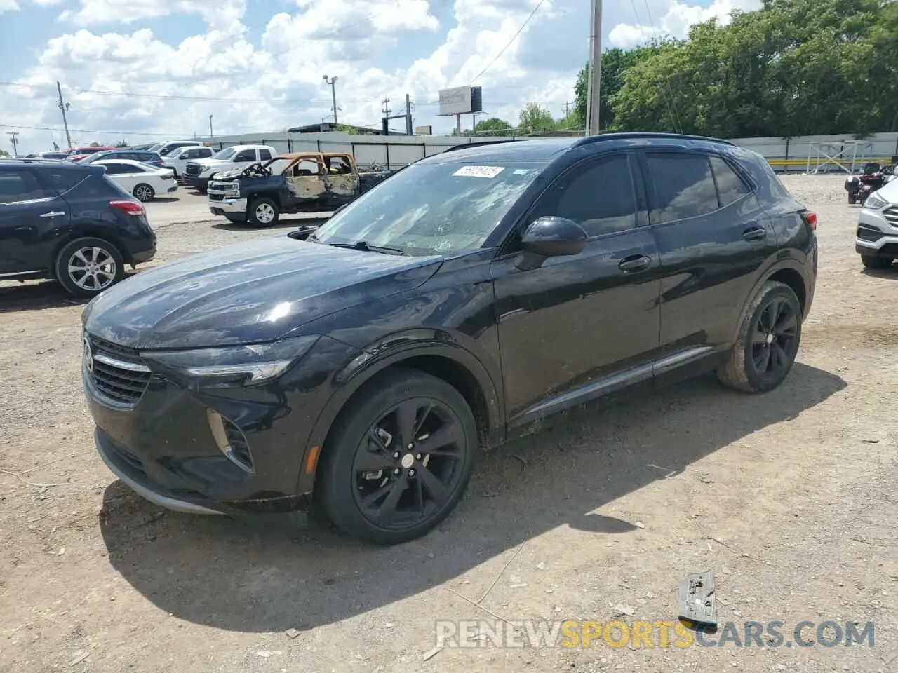 1 fotografías del automóvil dañado LRBFZNR4XMD111817 BUICK ENVISION 2021