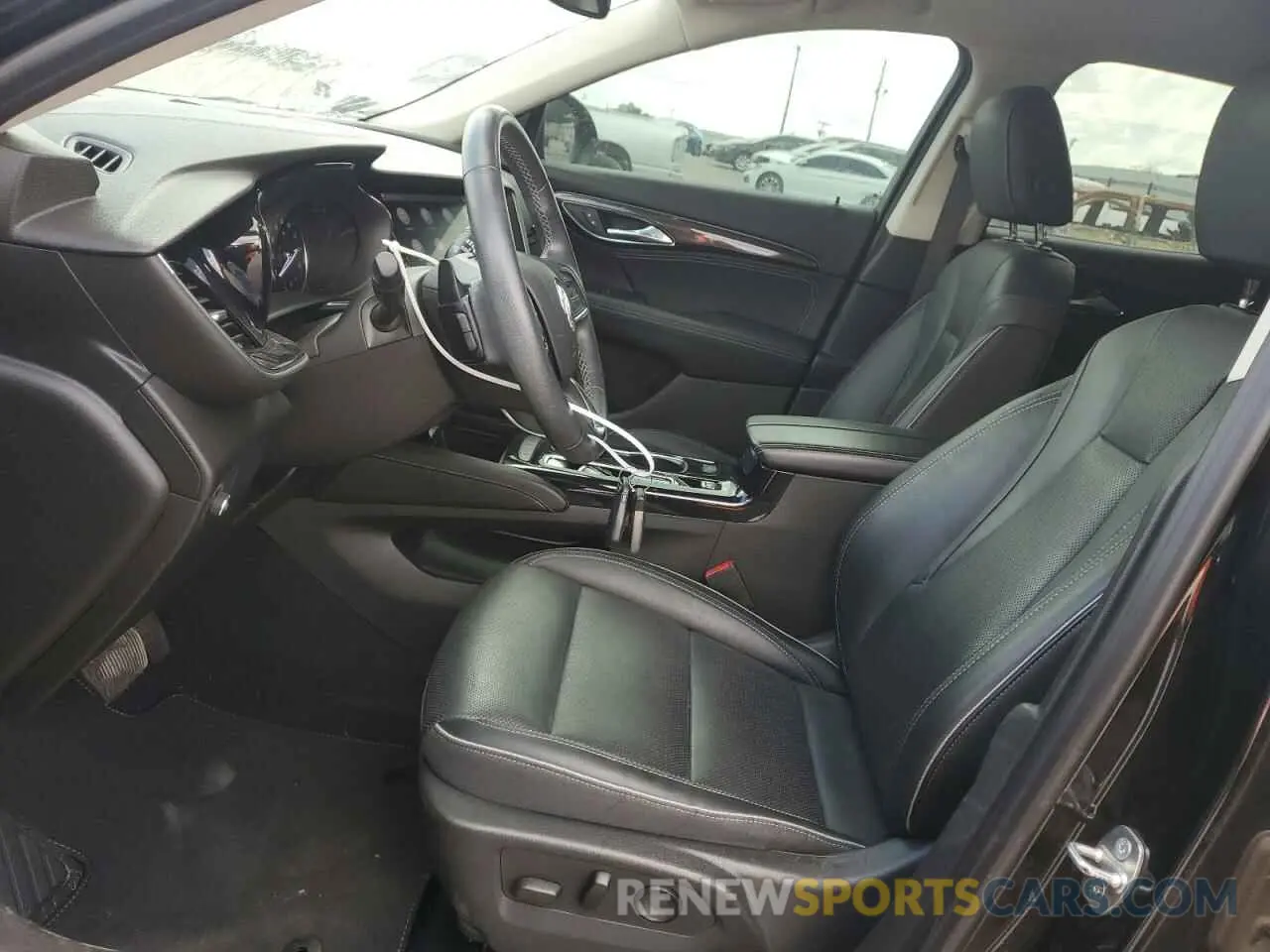 7 fotografías del automóvil dañado LRBFZNR4XMD111817 BUICK ENVISION 2021