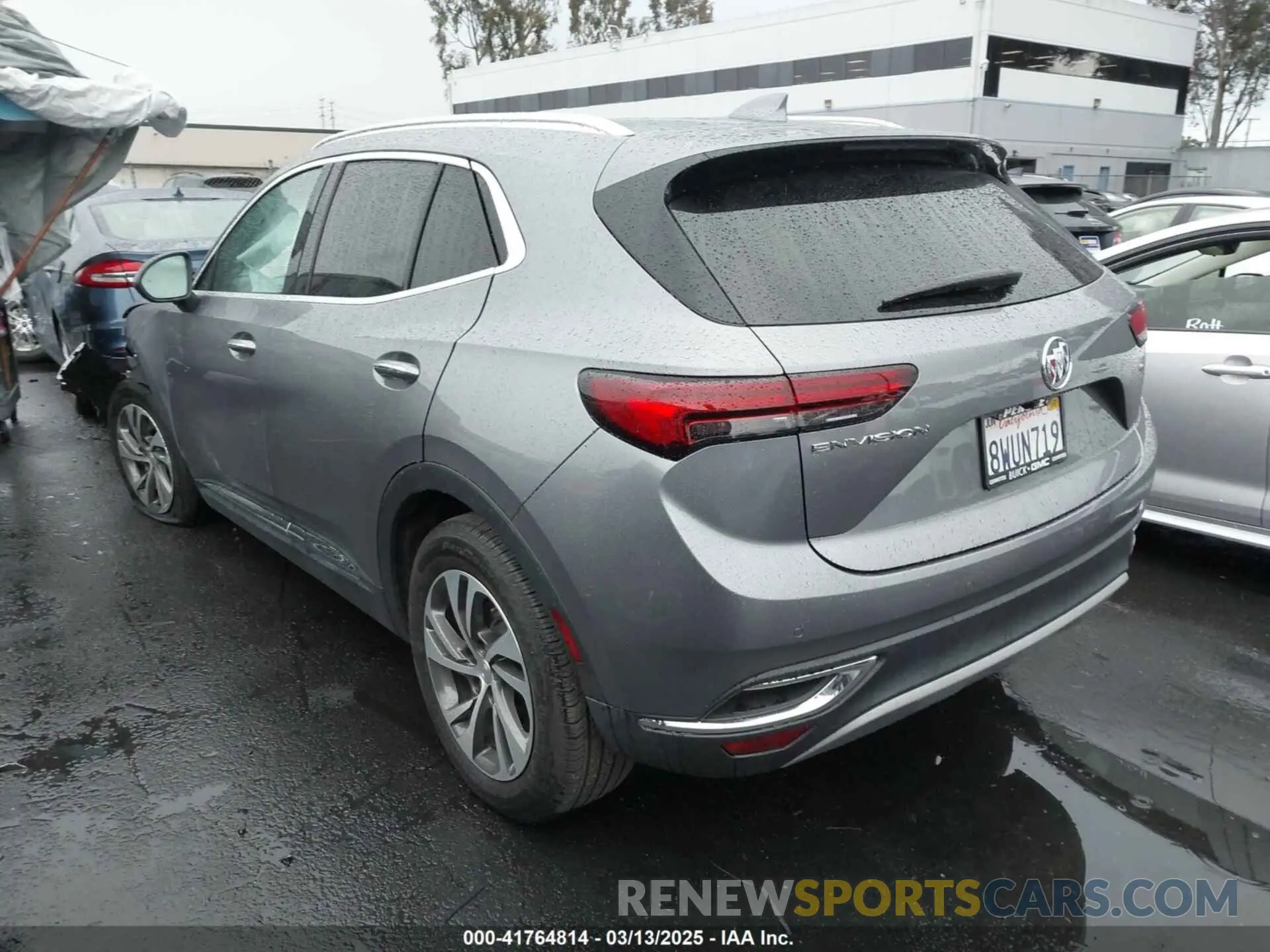 3 fotografías del automóvil dañado LRBFZNR4XMD148849 BUICK ENVISION 2021