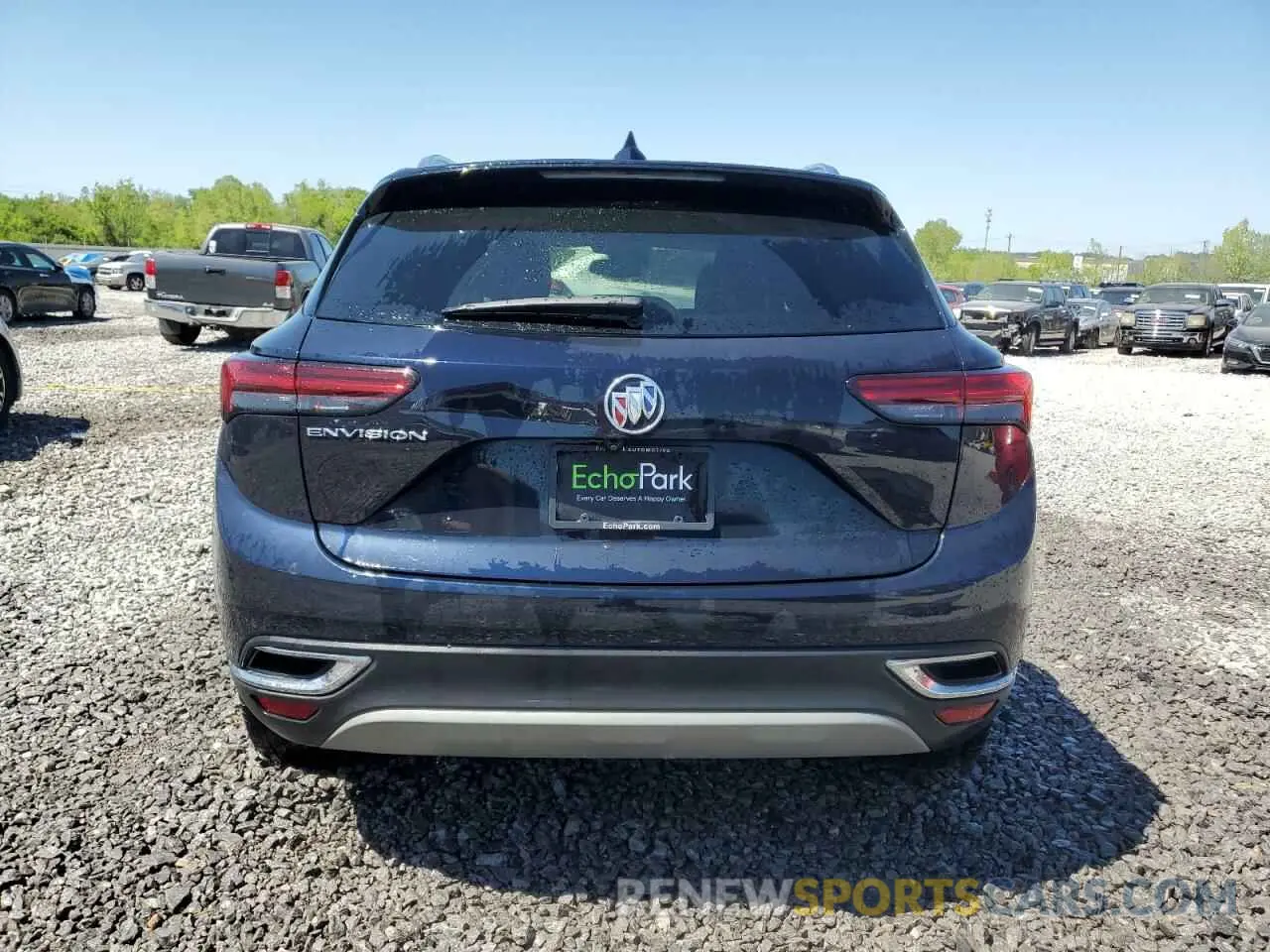 6 fotografías del automóvil dañado LRBFZNR4XMD167014 BUICK ENVISION 2021