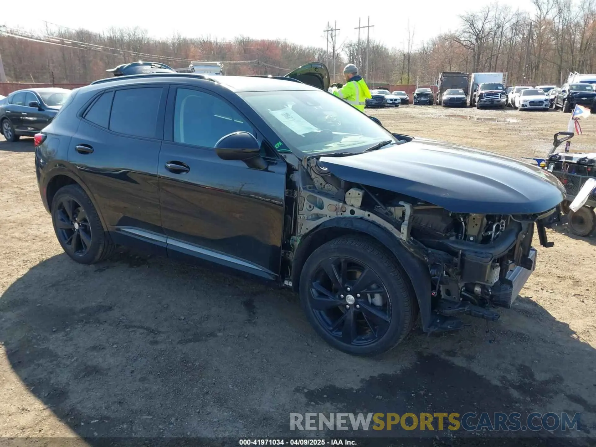 1 fotografías del automóvil dañado LRBFZPR40MD113054 BUICK ENVISION 2021
