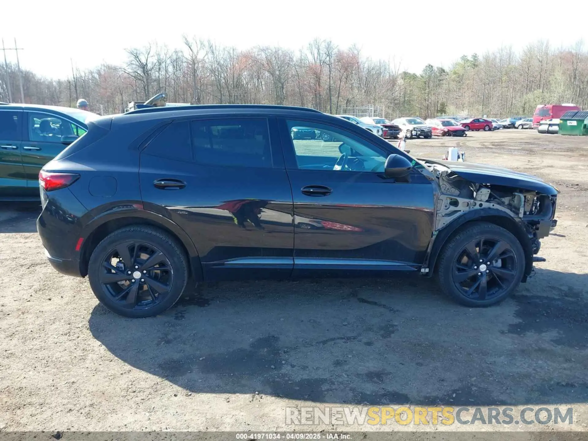 13 fotografías del automóvil dañado LRBFZPR40MD113054 BUICK ENVISION 2021