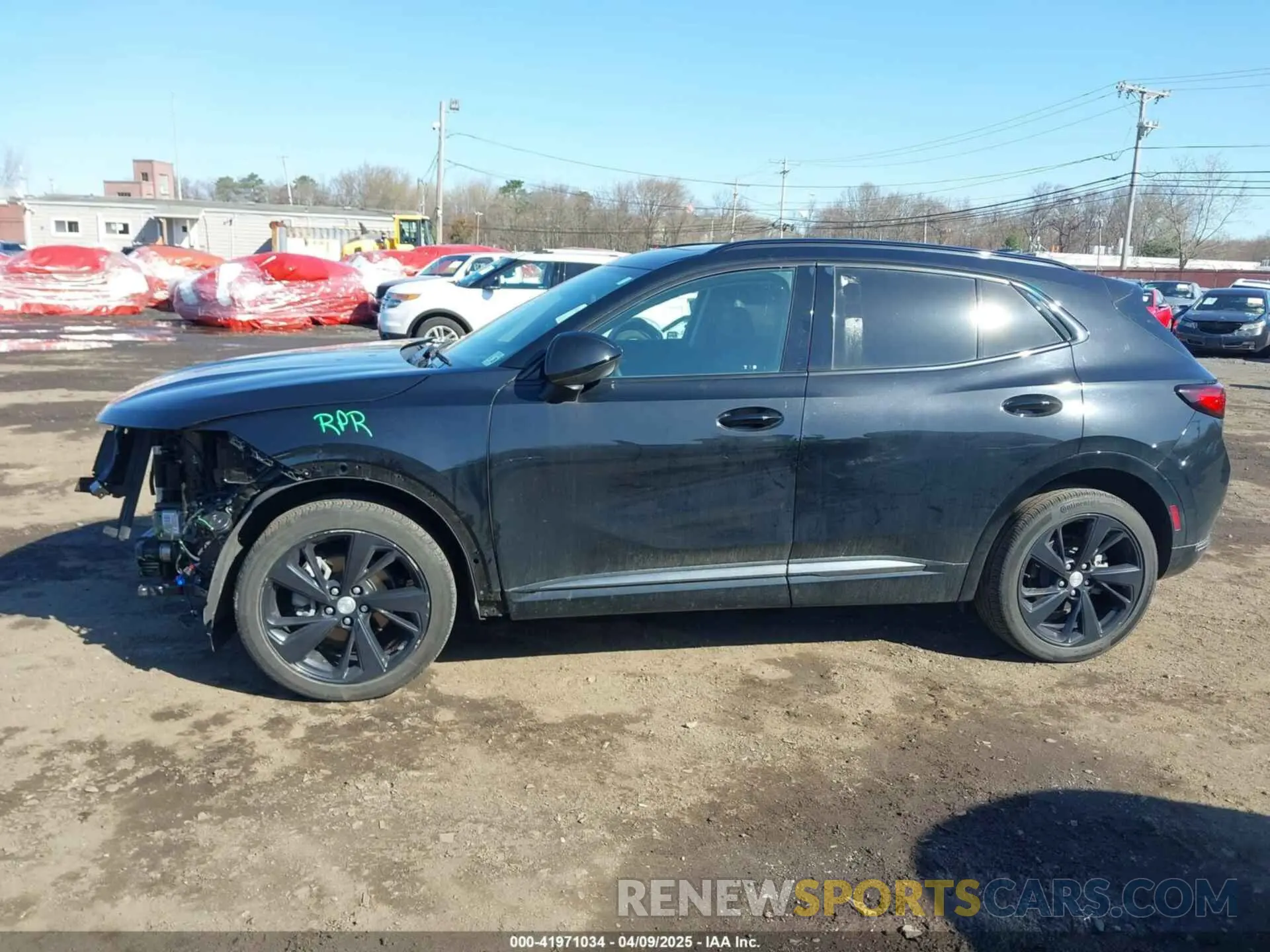 14 fotografías del automóvil dañado LRBFZPR40MD113054 BUICK ENVISION 2021
