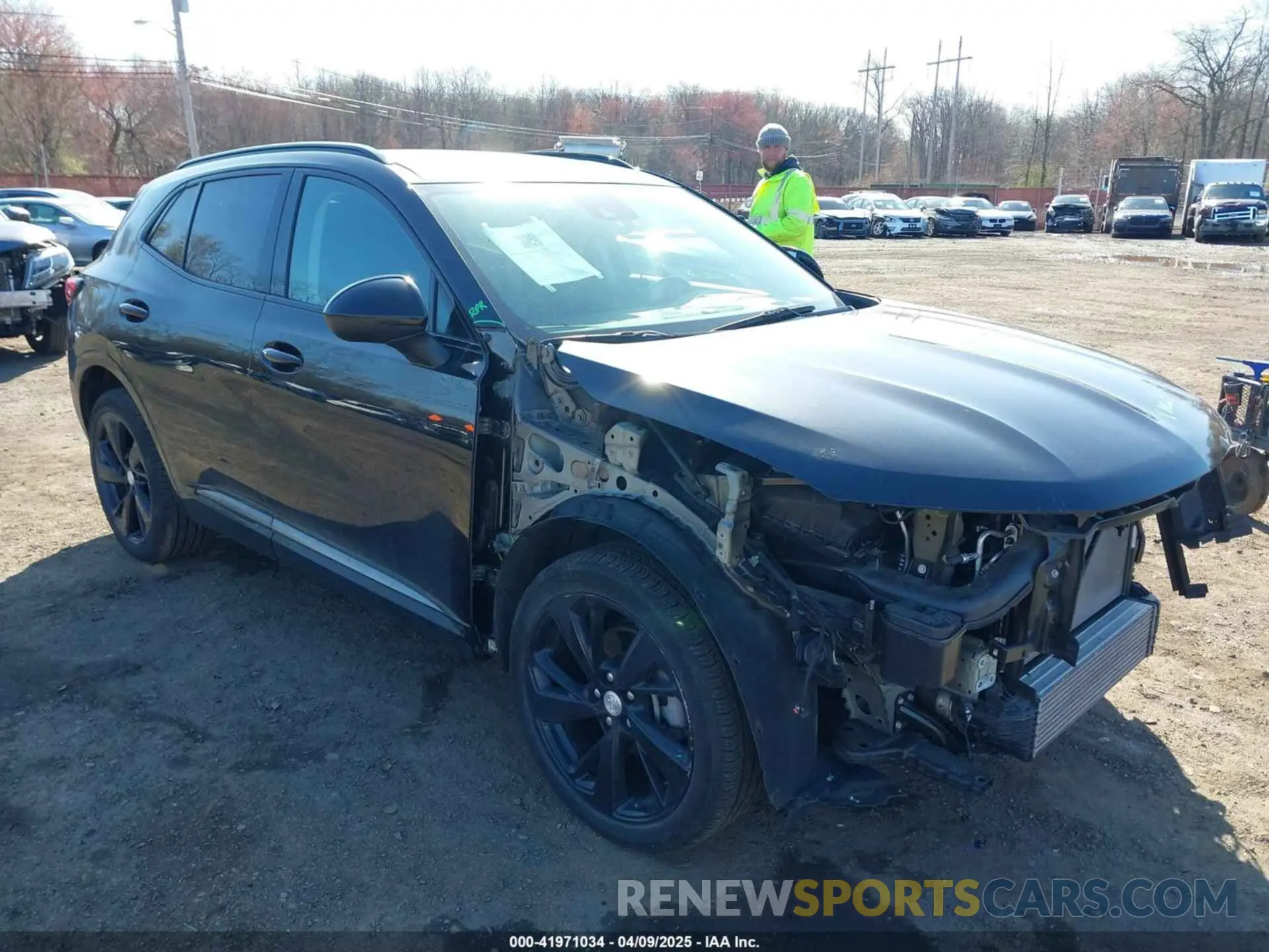 17 fotografías del automóvil dañado LRBFZPR40MD113054 BUICK ENVISION 2021