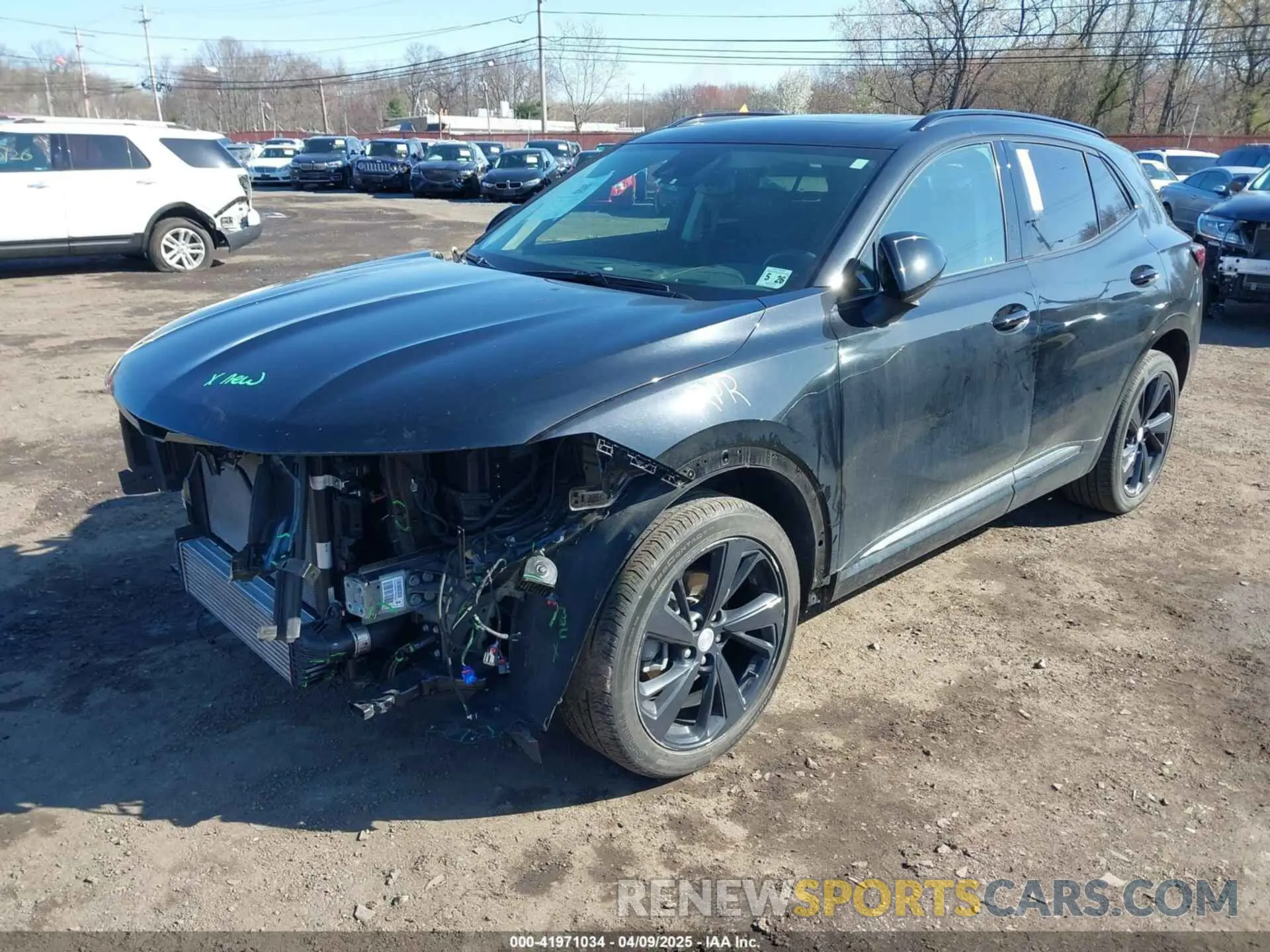 2 fotografías del automóvil dañado LRBFZPR40MD113054 BUICK ENVISION 2021