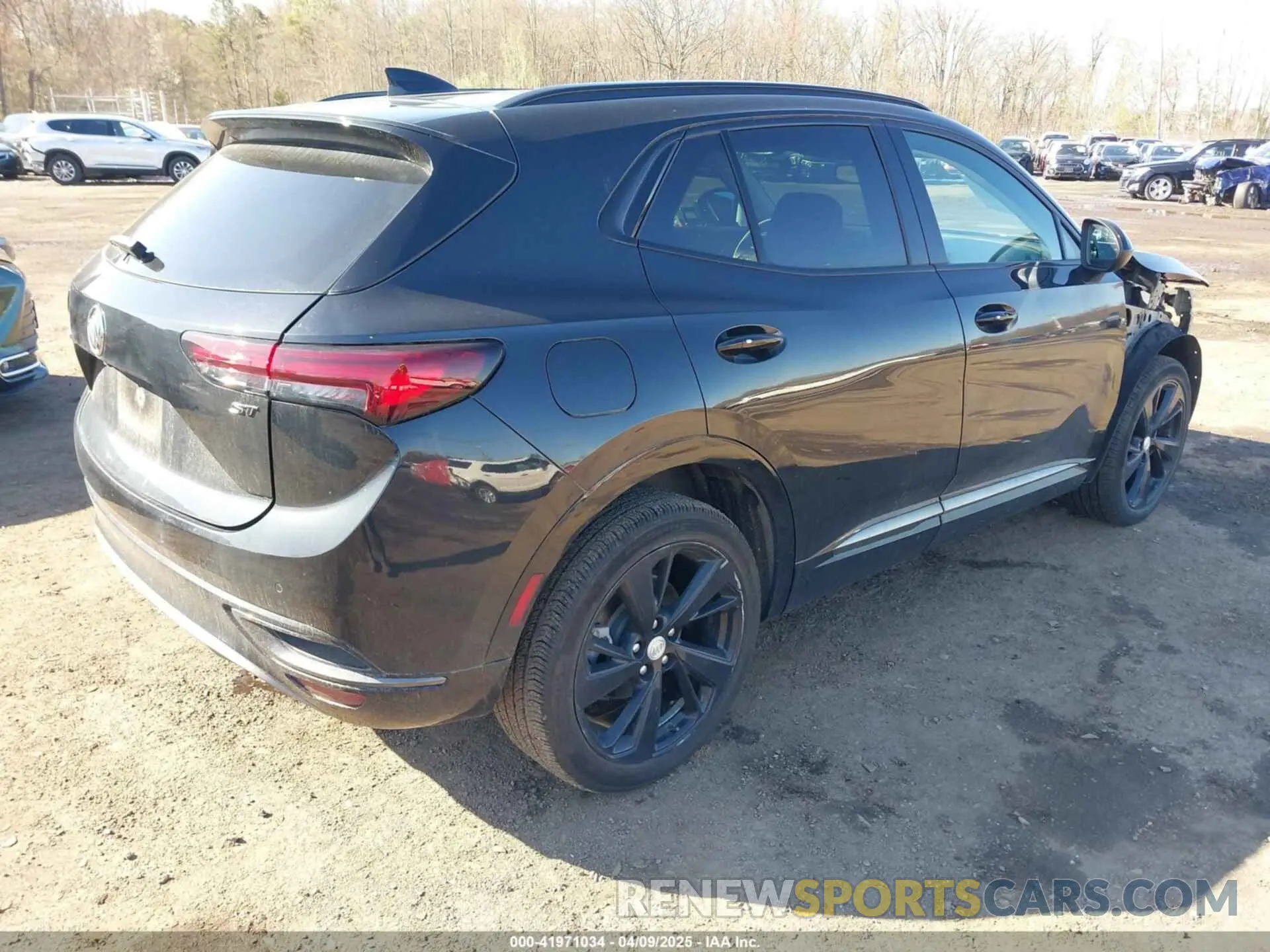 4 fotografías del automóvil dañado LRBFZPR40MD113054 BUICK ENVISION 2021