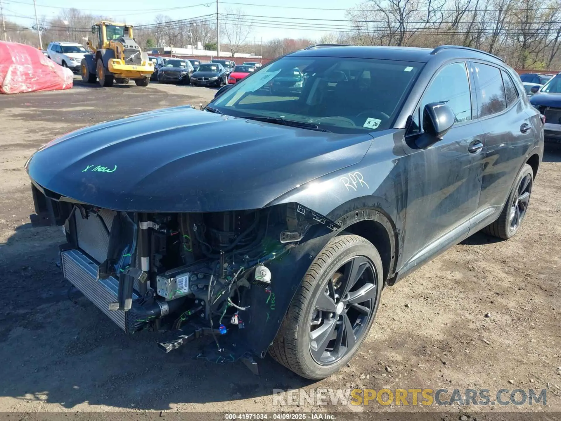 6 fotografías del automóvil dañado LRBFZPR40MD113054 BUICK ENVISION 2021