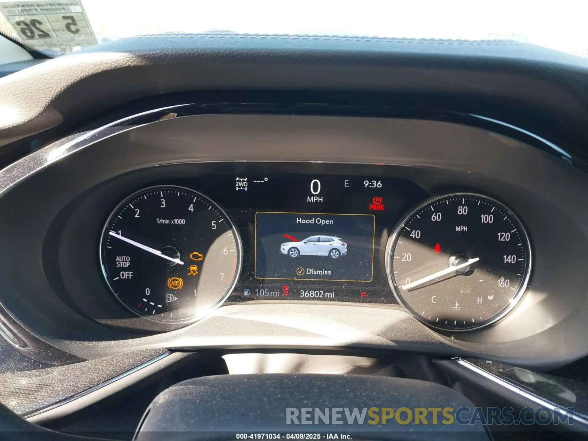 7 fotografías del automóvil dañado LRBFZPR40MD113054 BUICK ENVISION 2021