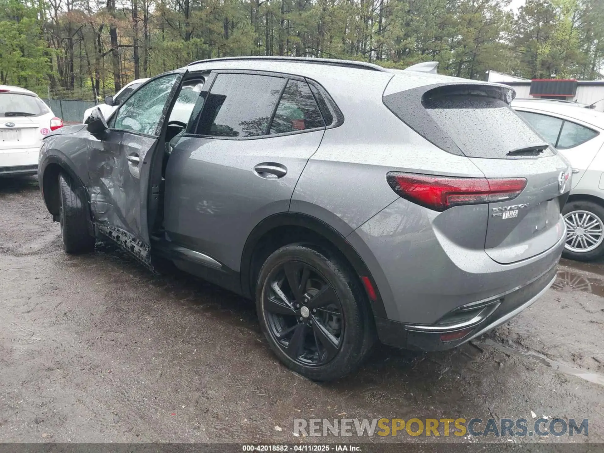 3 fotografías del automóvil dañado LRBFZPR41MD056959 BUICK ENVISION 2021