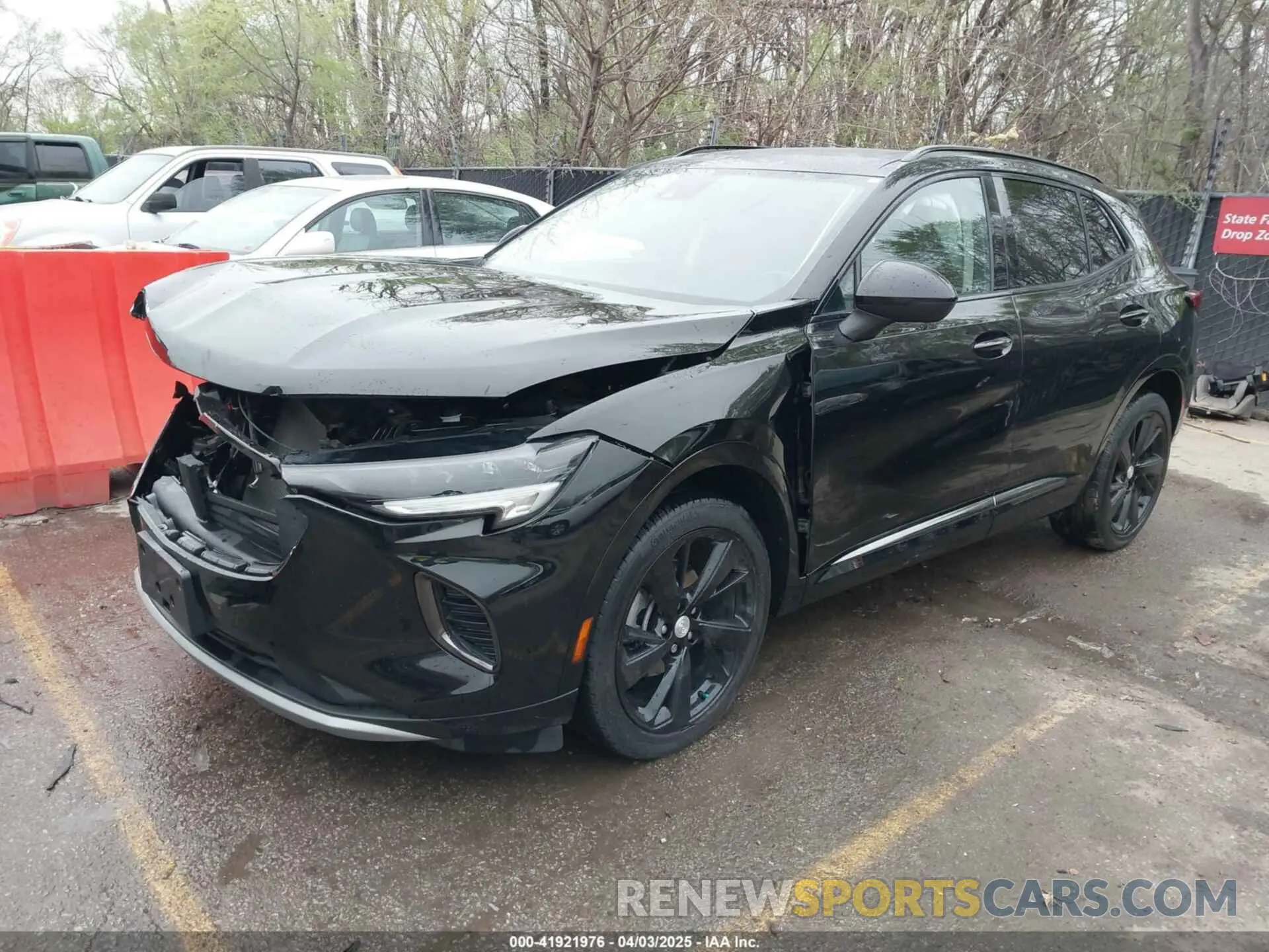 2 fotografías del automóvil dañado LRBFZPR42MD079148 BUICK ENVISION 2021