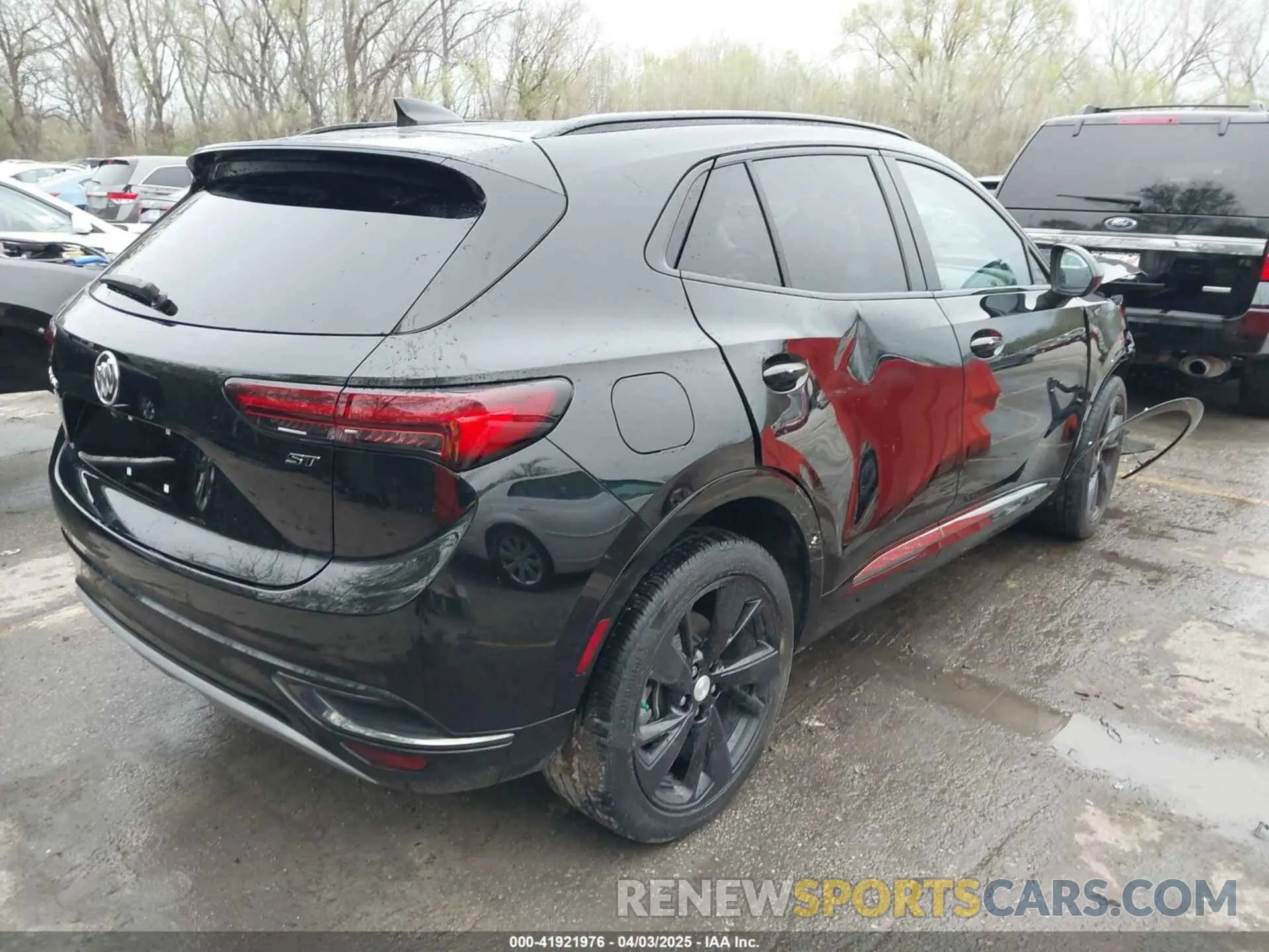 4 fotografías del automóvil dañado LRBFZPR42MD079148 BUICK ENVISION 2021