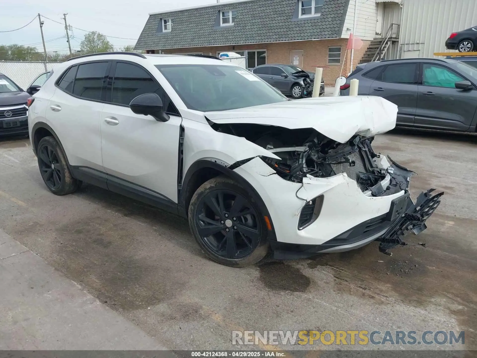 1 fotografías del automóvil dañado LRBFZPR42MD136867 BUICK ENVISION 2021
