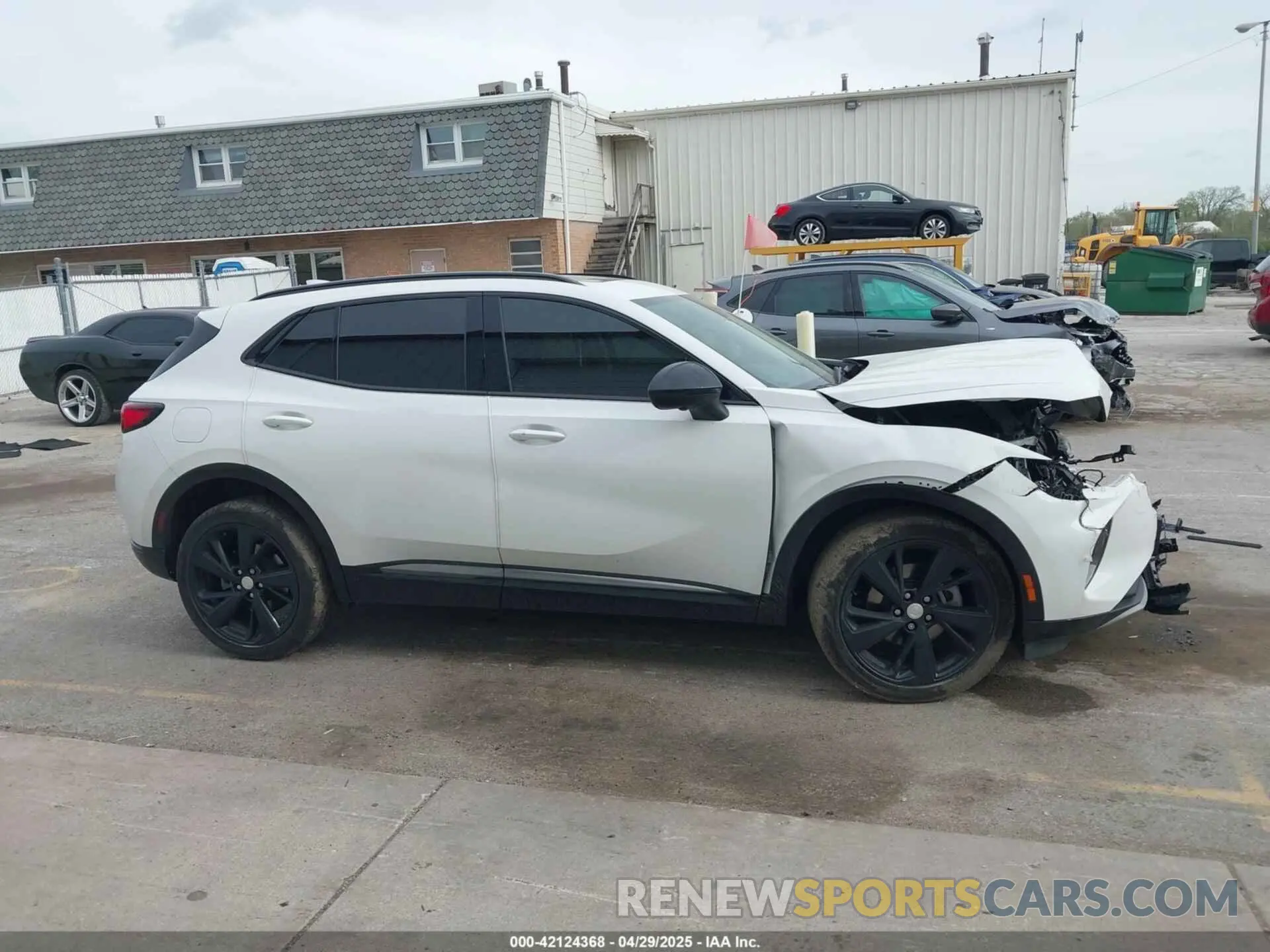 13 fotografías del automóvil dañado LRBFZPR42MD136867 BUICK ENVISION 2021